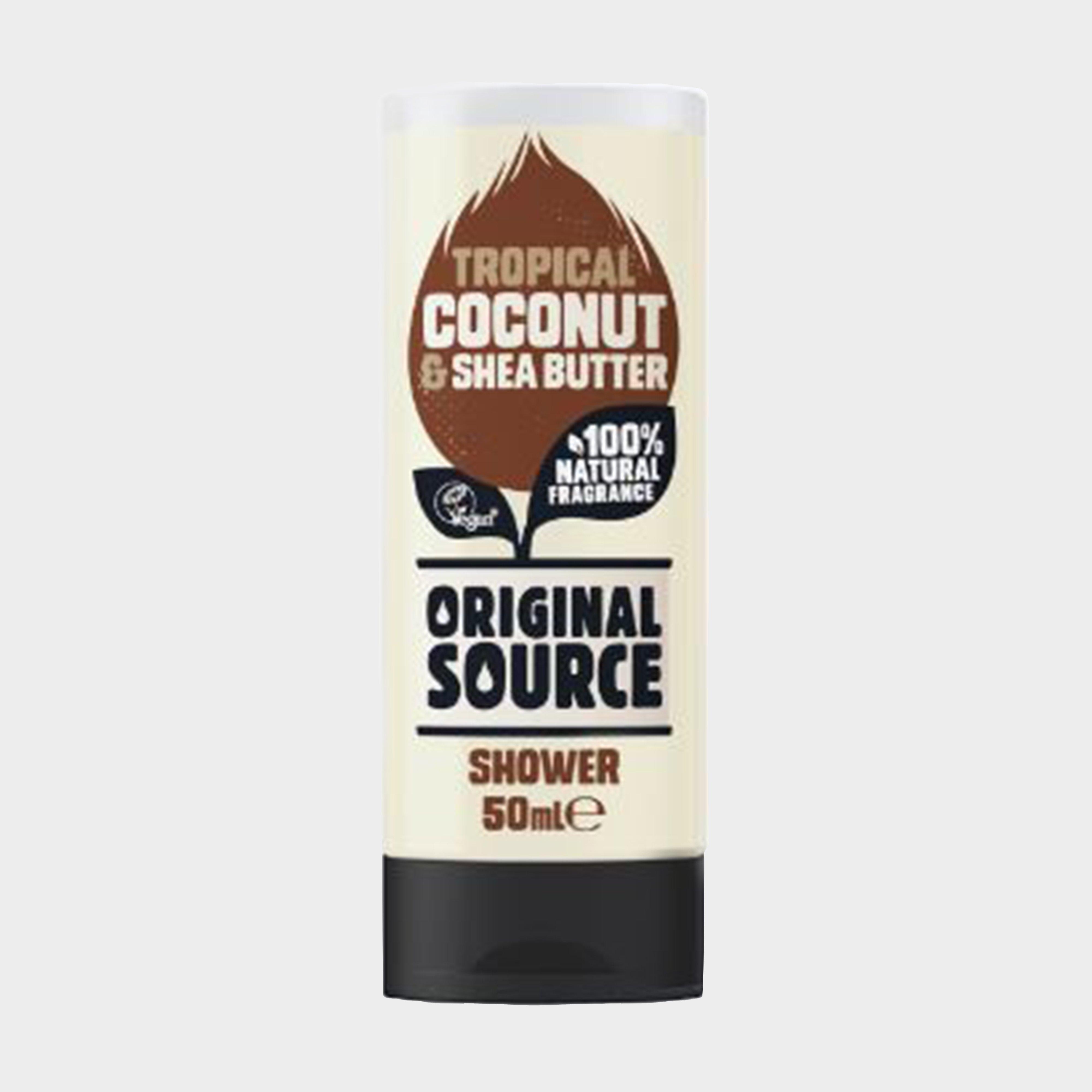 Image of Albert harrison Original Source Shower Gel Coconut 50ml, White