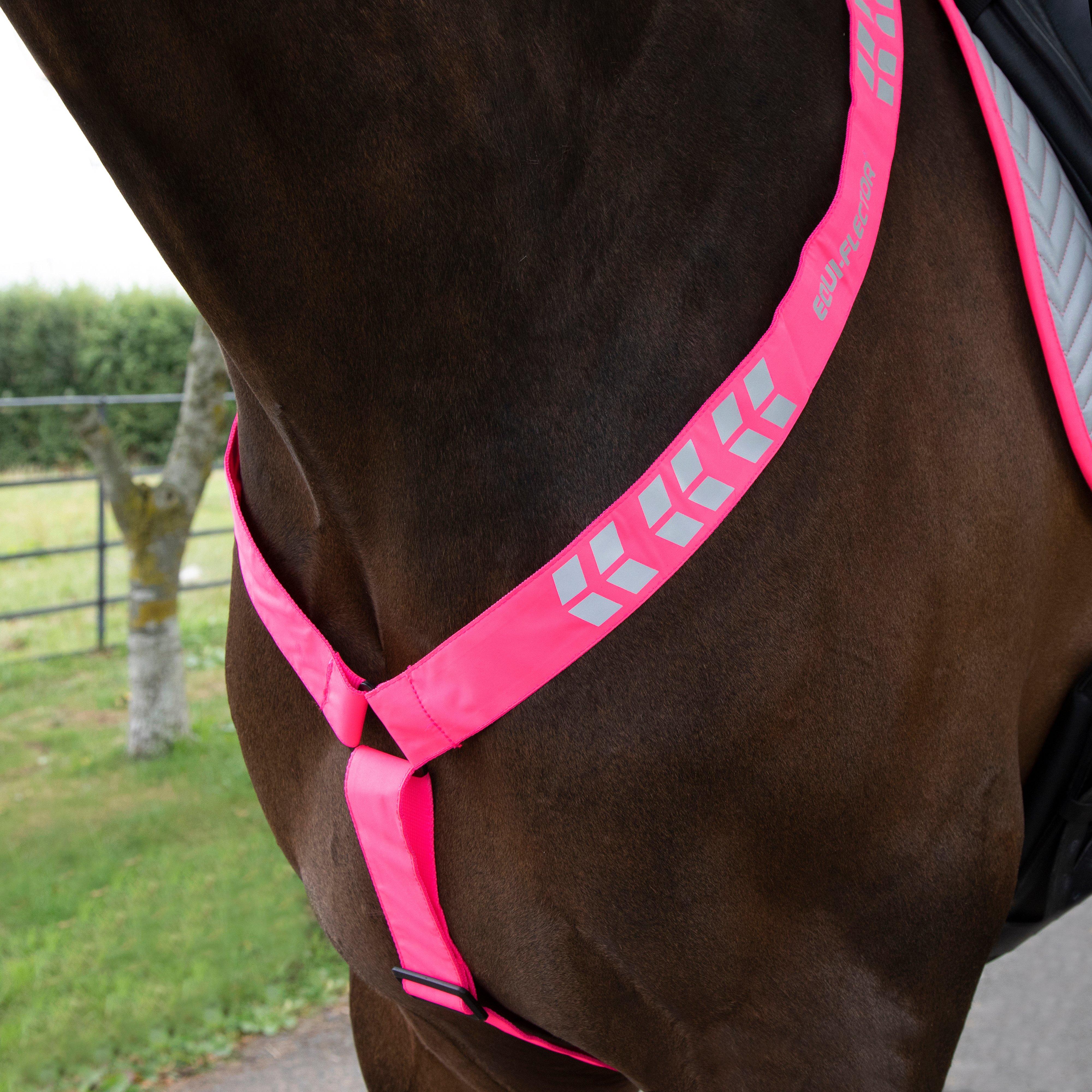 Image of EQUI-FLECTOR Breastplate Pink, Pink