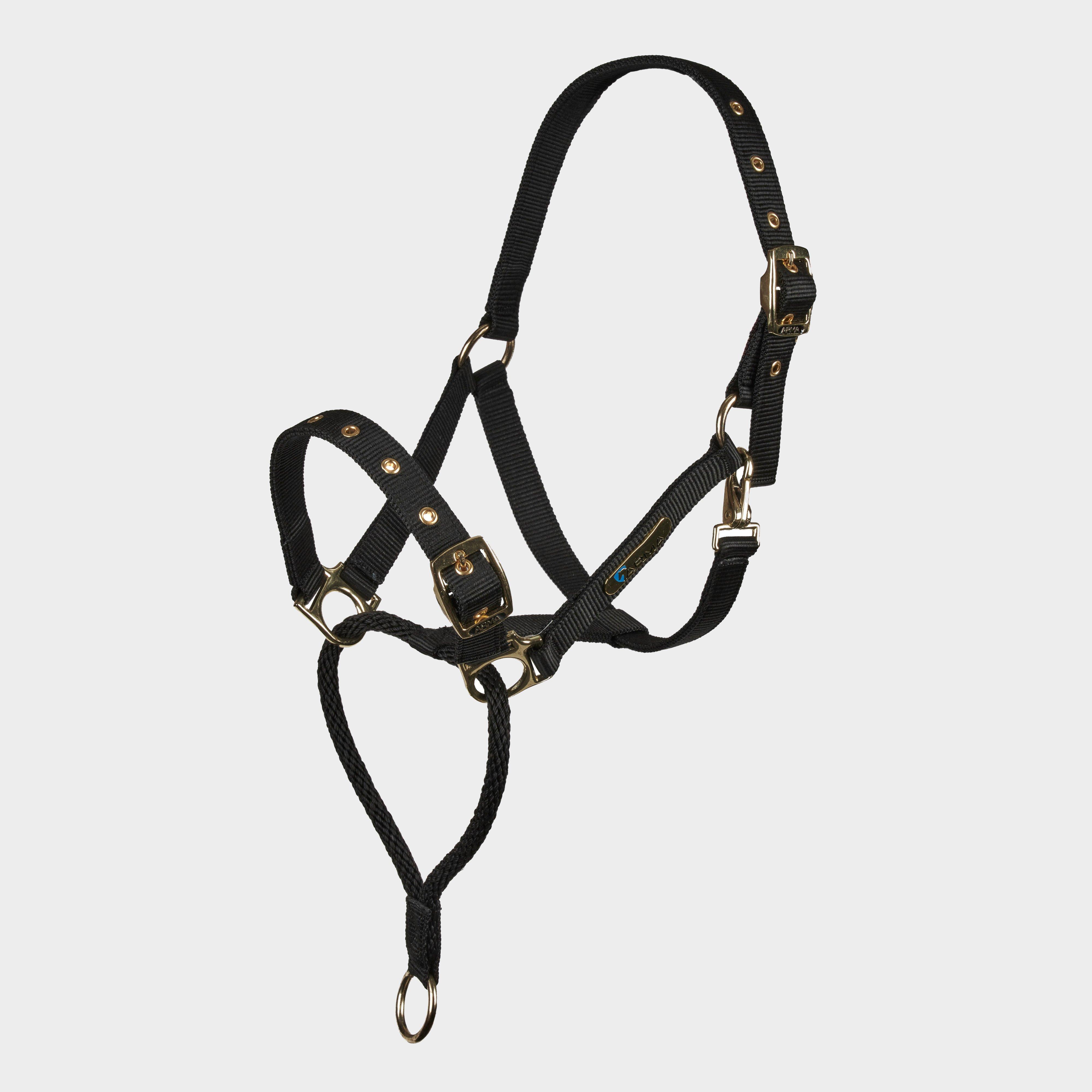 Image of Arma Control Headcollar Black, Black