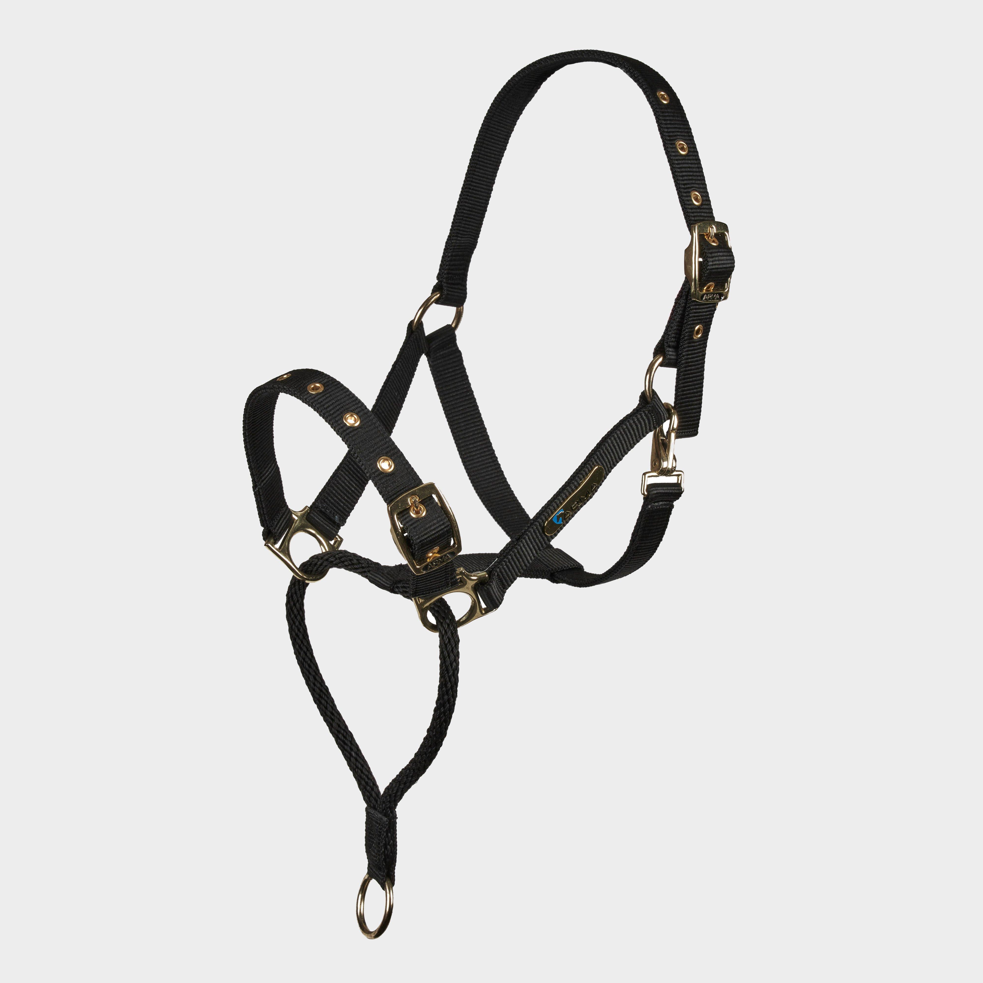 Image of Shires Control Headcollar Black, Black