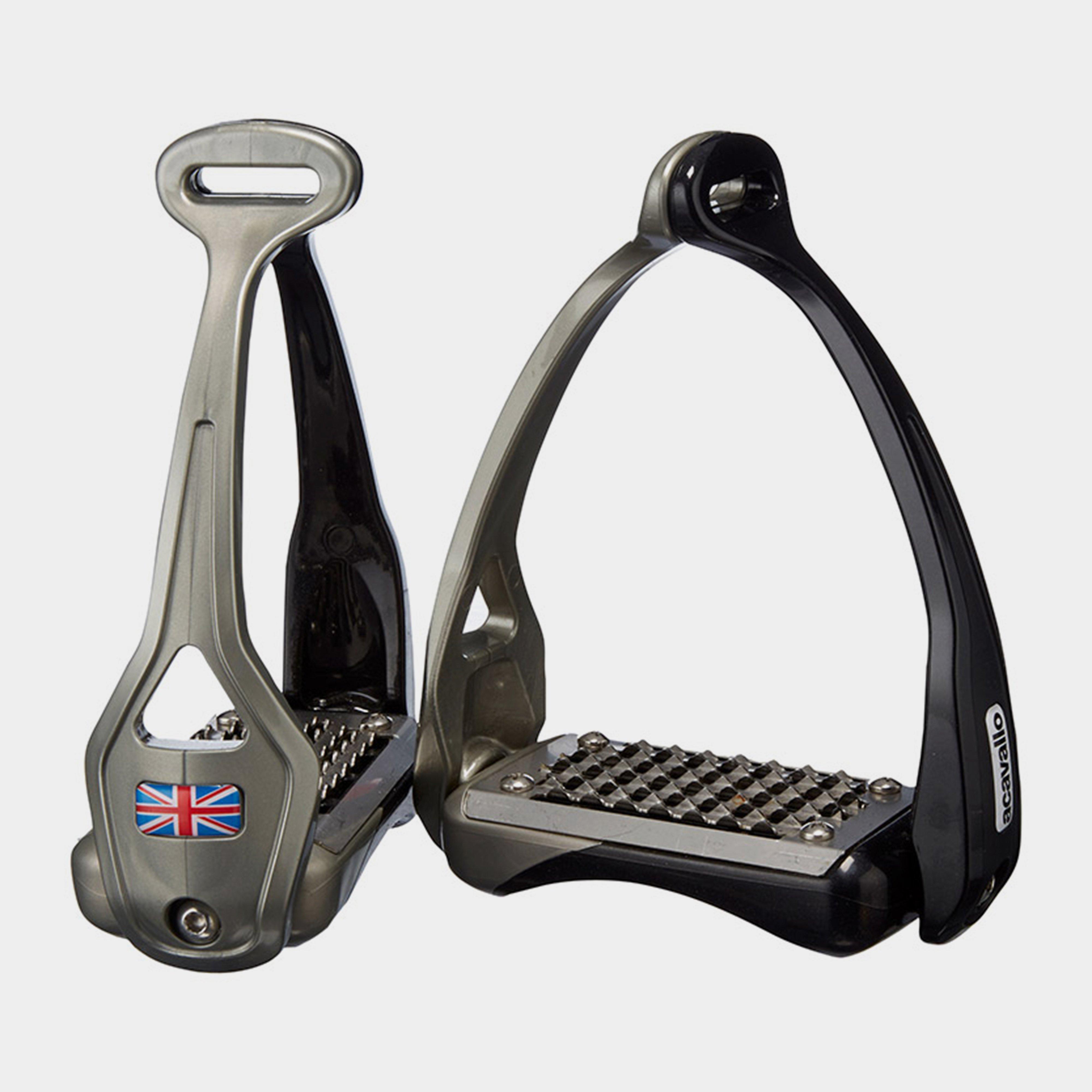 Image of Acavallo Opera Stirrups Black, Black