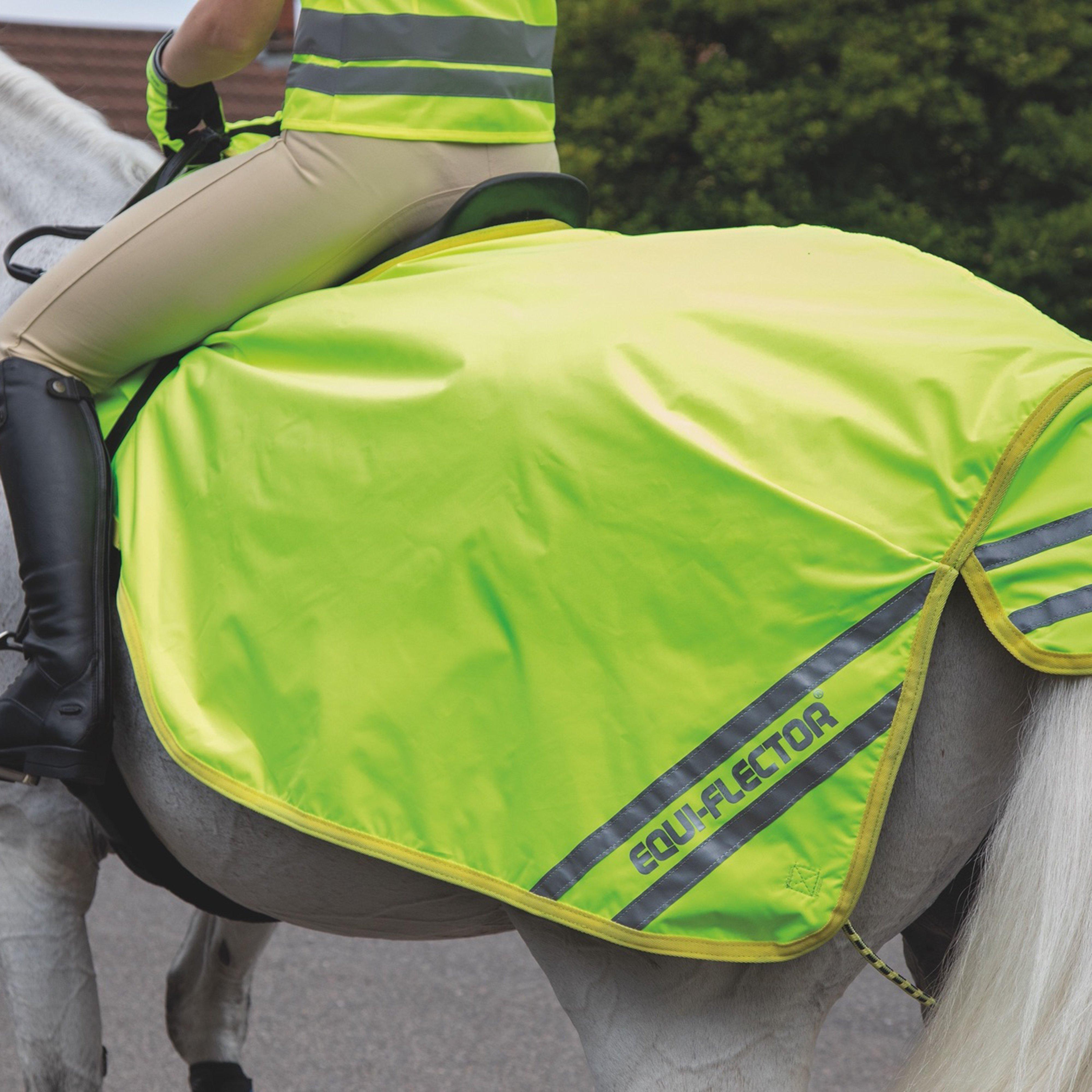 Image of EQUI-FLECTOR Waterproof Exercise Sheet Yellow, Yellow