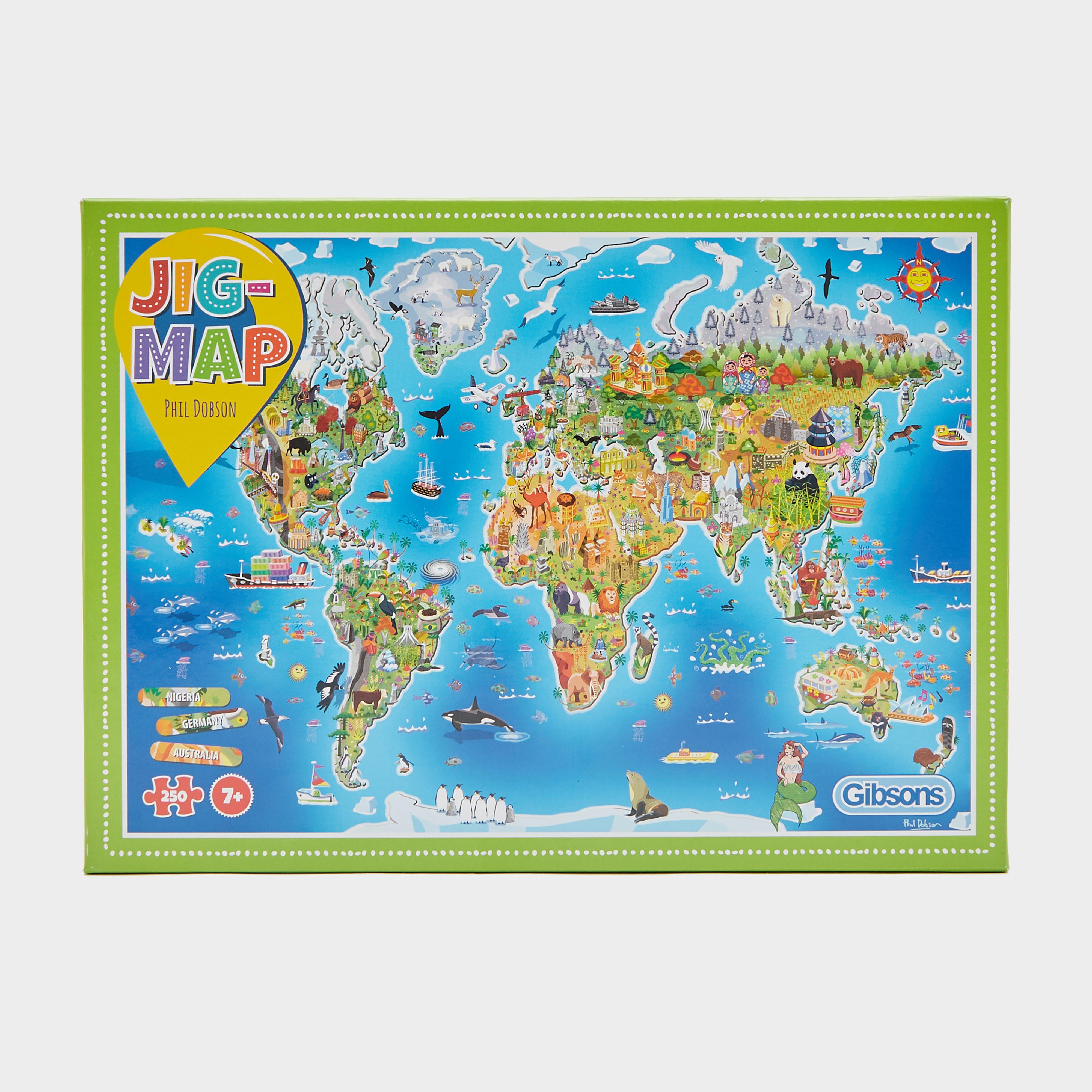 Image of Gibsons Our World Jigsaw Puzzle, Blue
