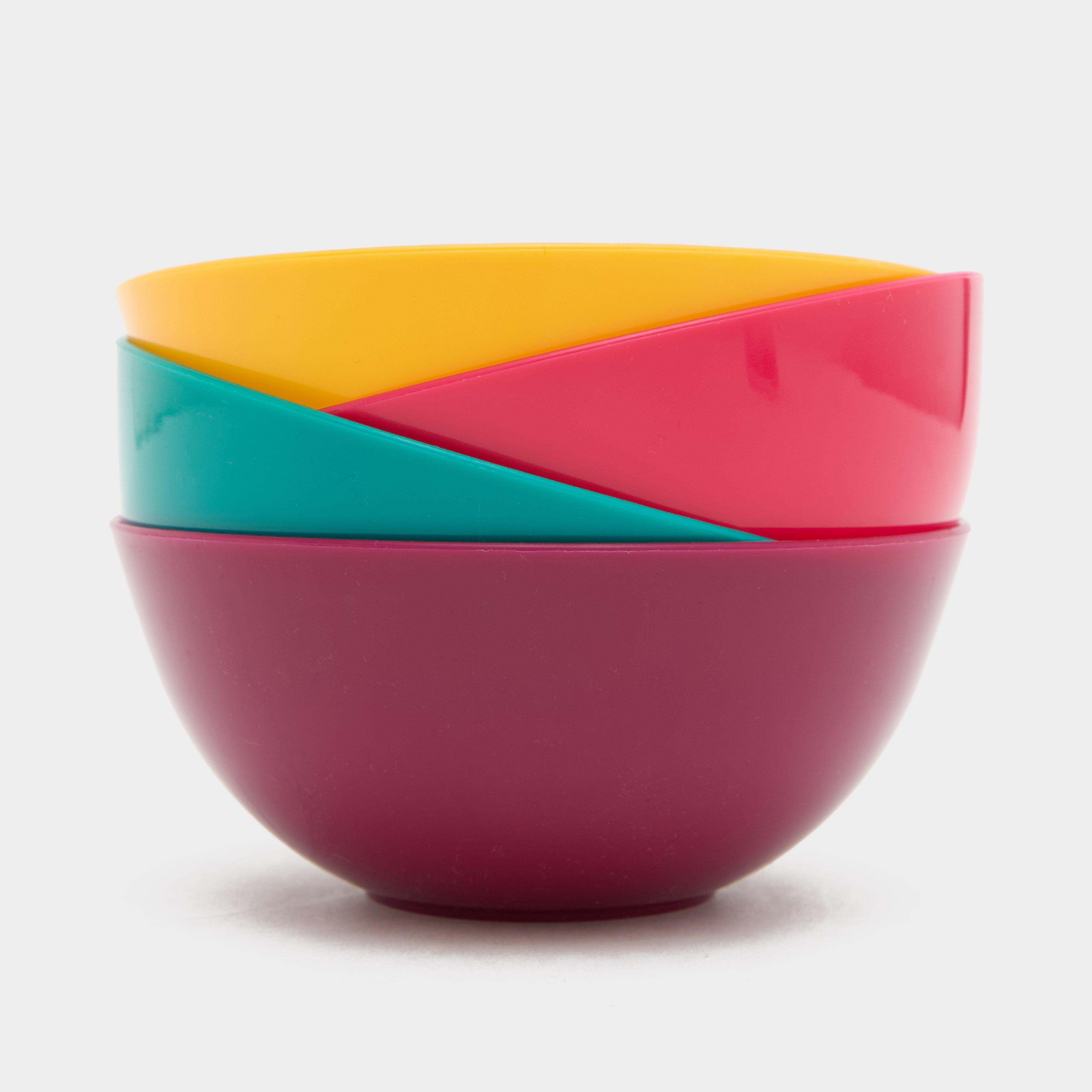 Image of Eurohike 4 Bowl Set, Multi Coloured
