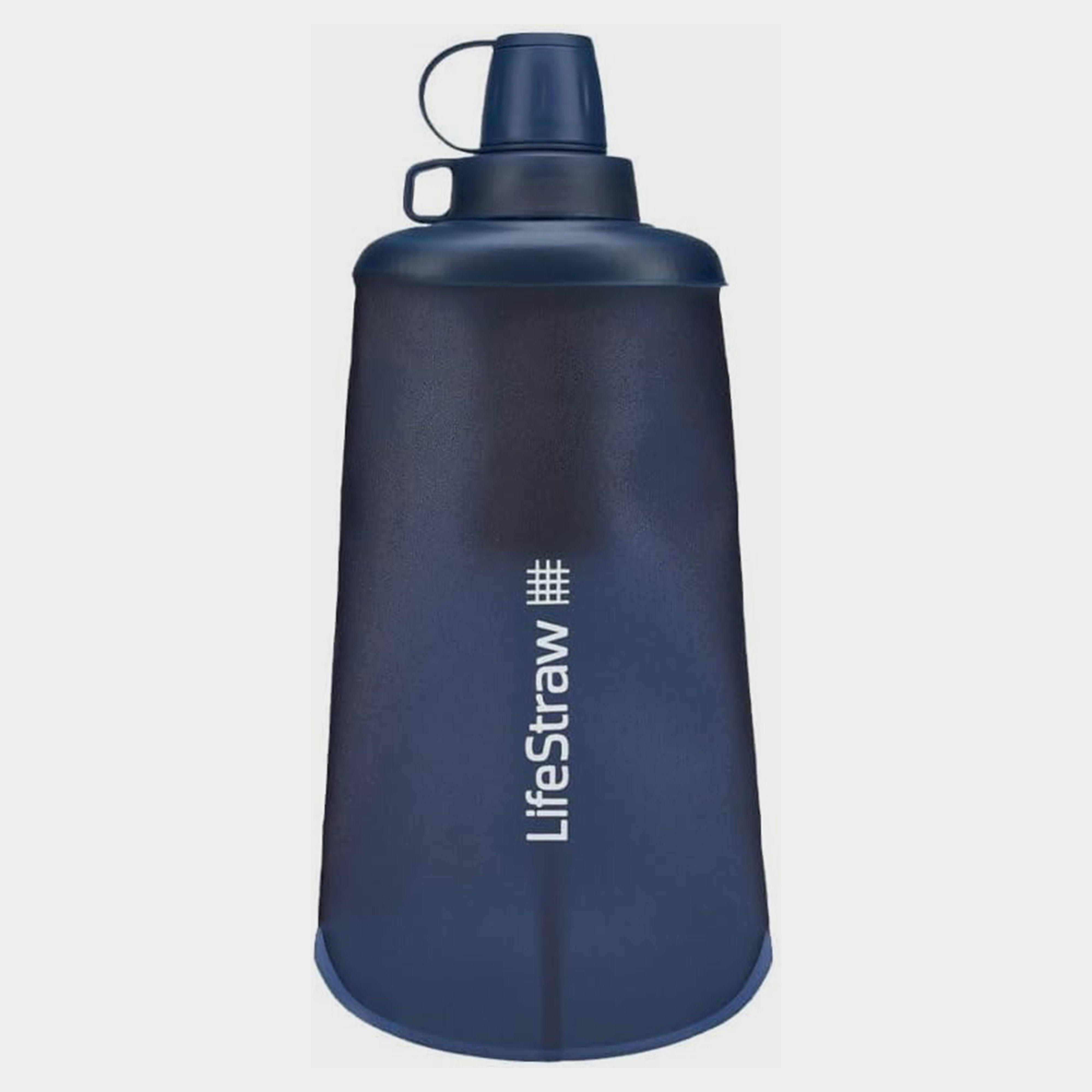 Image of Lifestraw Peak Series Collapsible Squeeze Bottle with Filter - 650ml, Blue