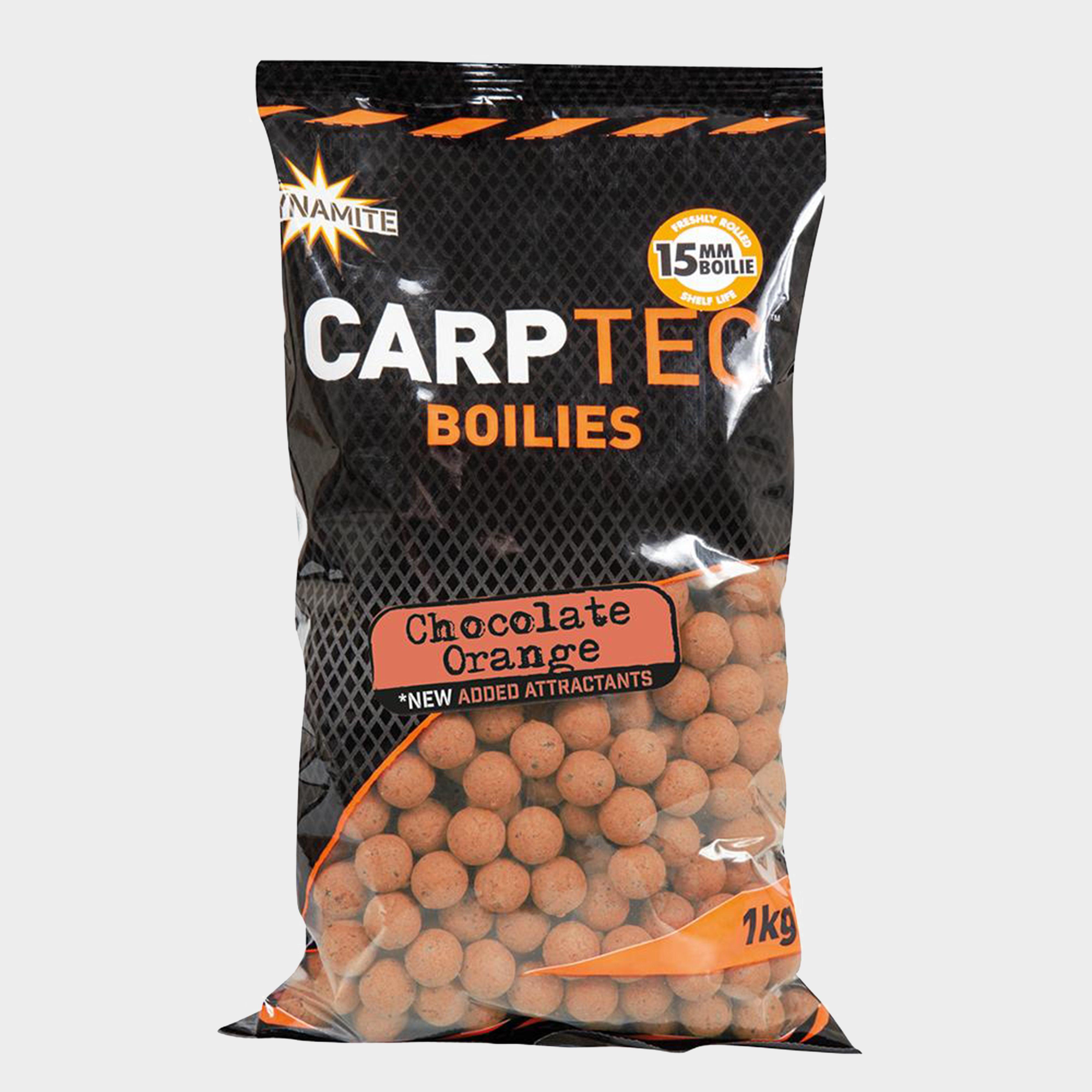 Image of Dynamite Carp-Tec Chocolate Orange Boilies 15mm 1kg