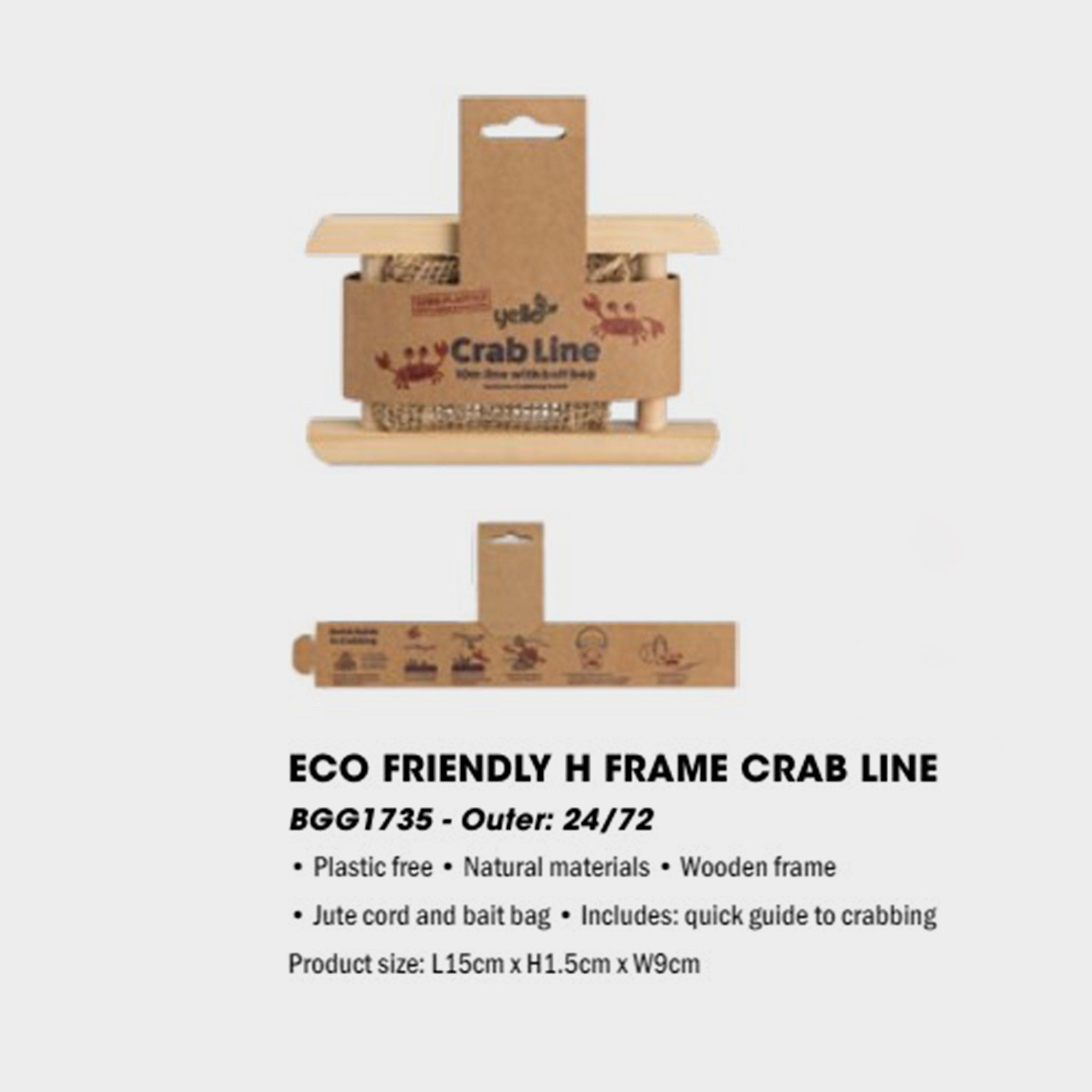 Image of Wilton Bradley Yello H Frame Crab Line, Brown