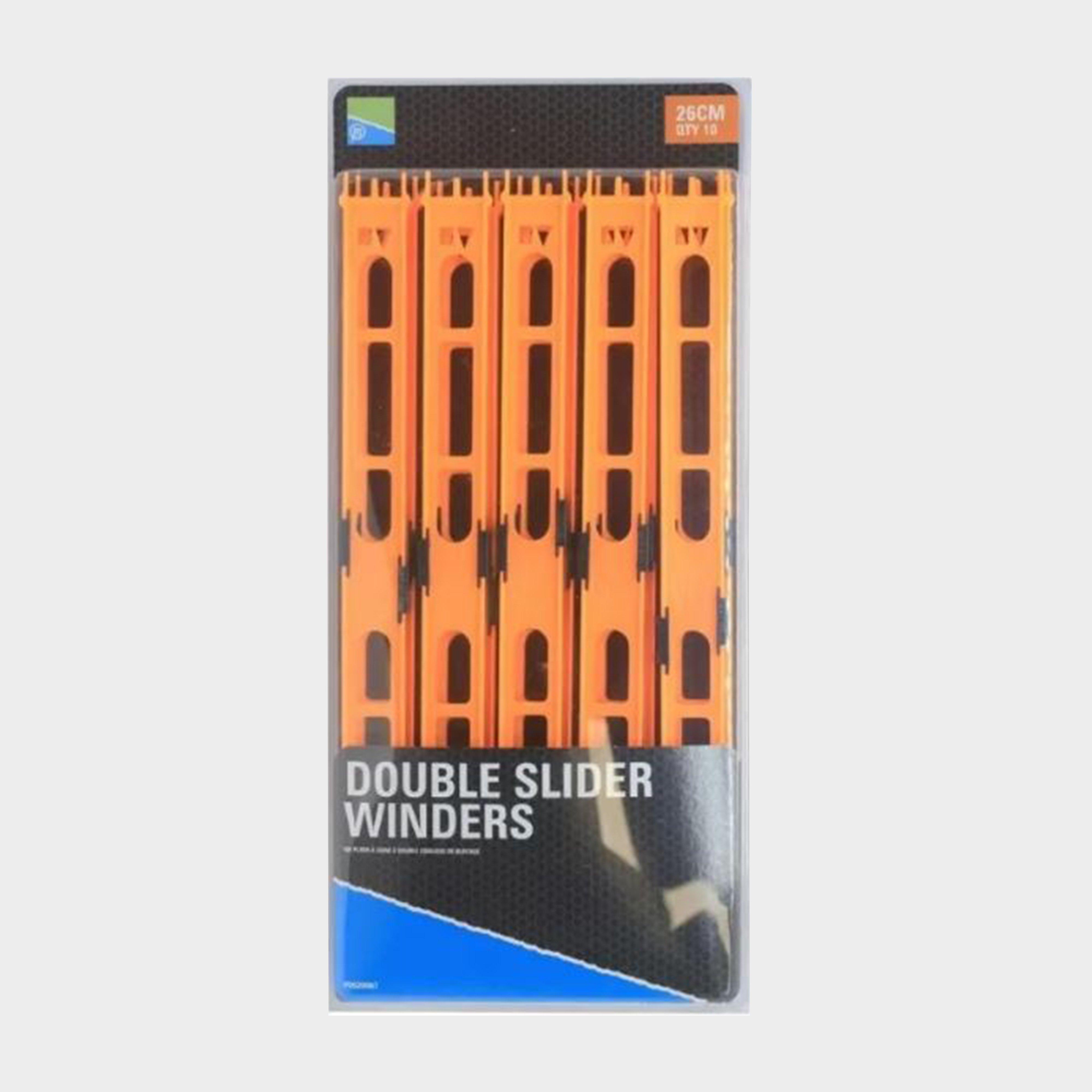 Image of PRESTON INNOVATION Double Slider Winders Orange 26cm, Orange