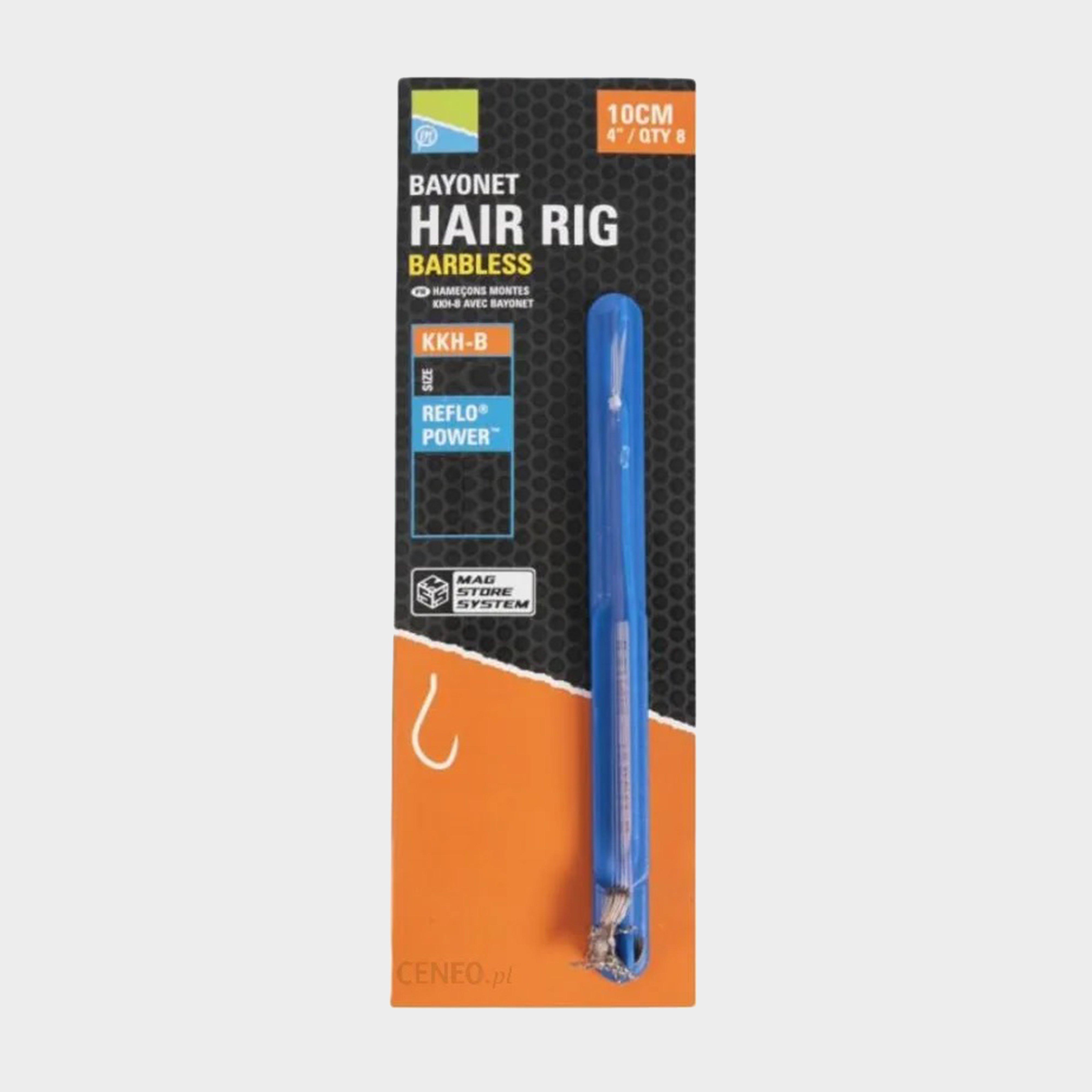 Image of PRESTON INNOVATION KKH-B Bayonet 4” Hair Rigs Size 16, Blue