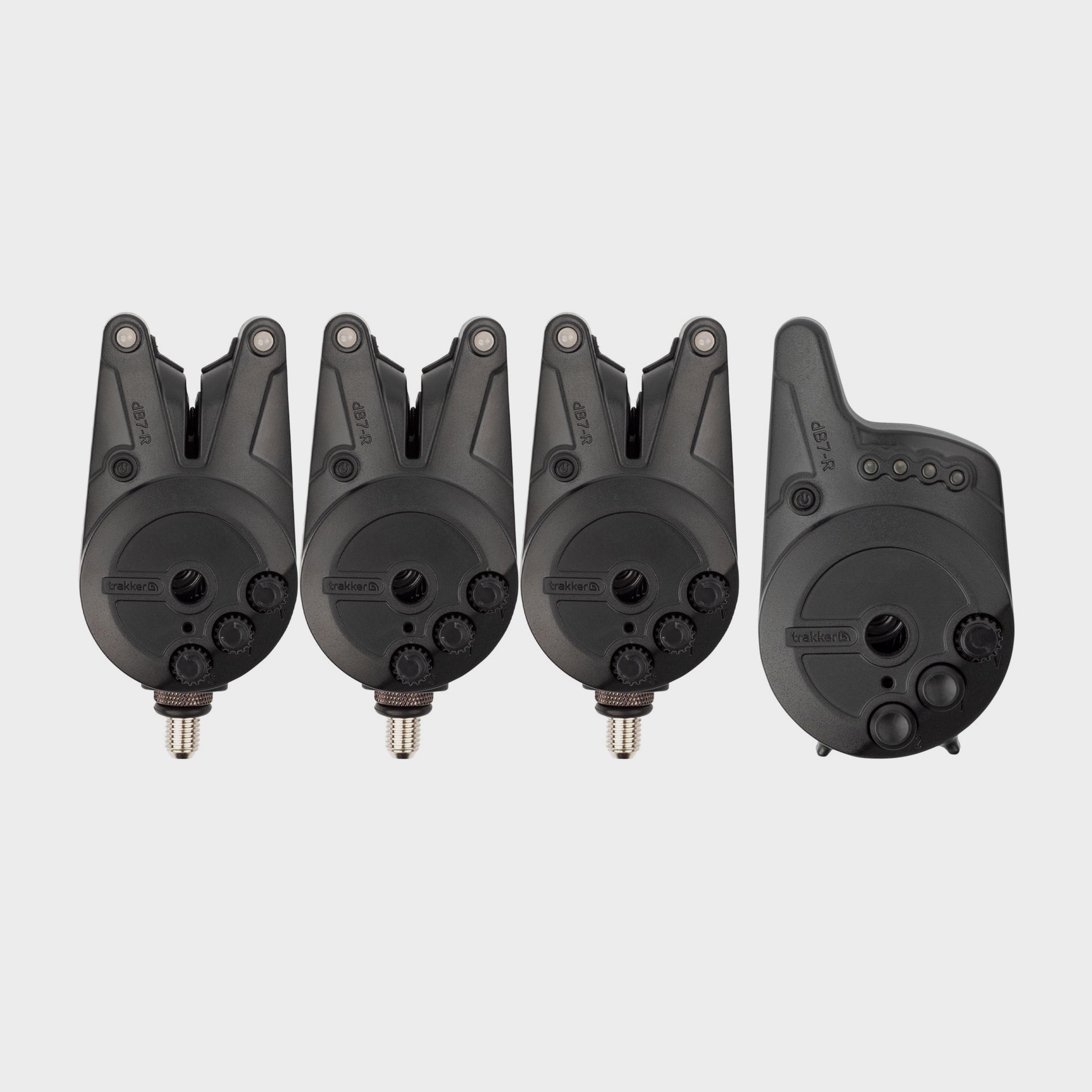Image of Trakker DB7-R 3 Rod Bite Alarm Set, Black