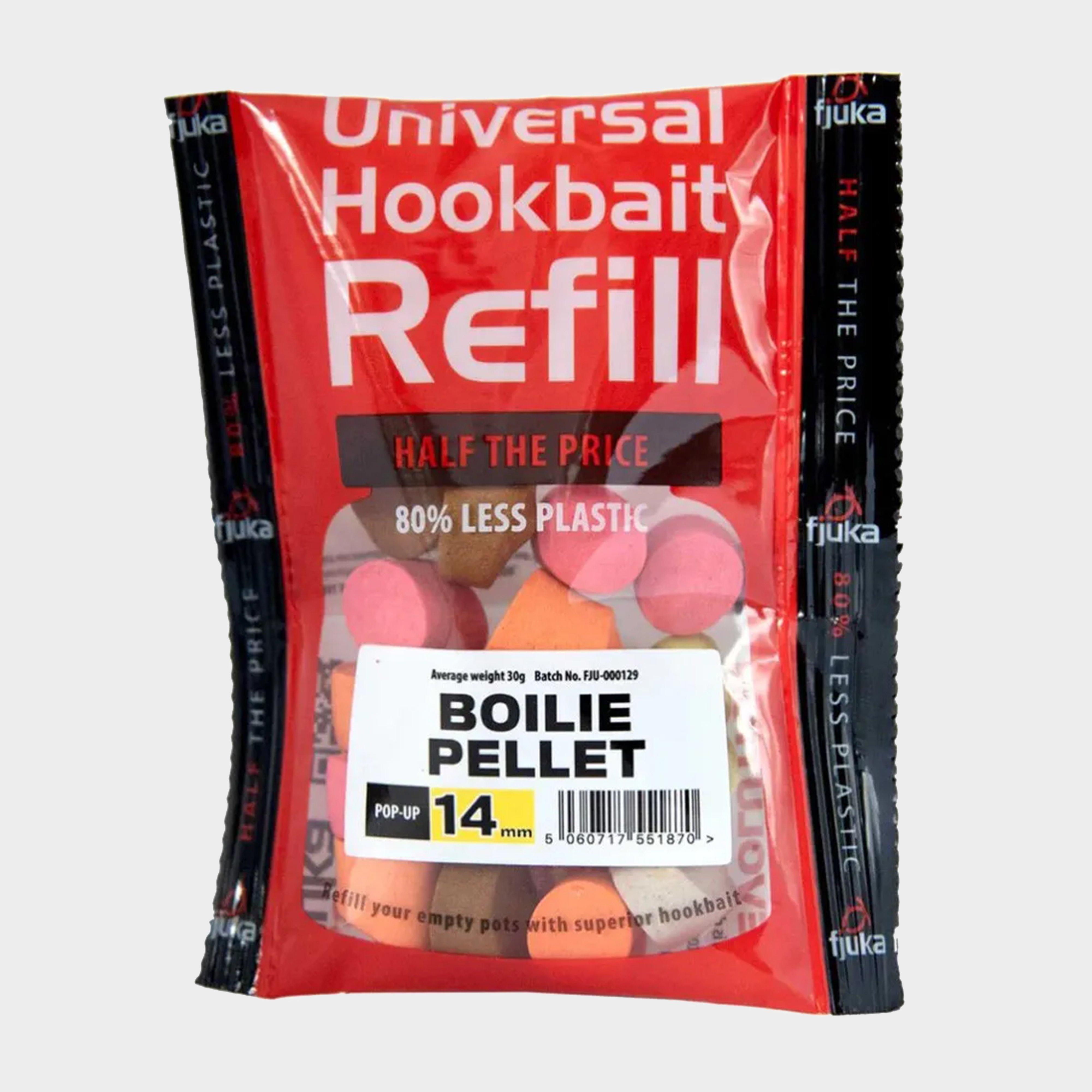 Image of FJUKA BAIT Boilie Pellets Pop Up Refill 14mm, Brown