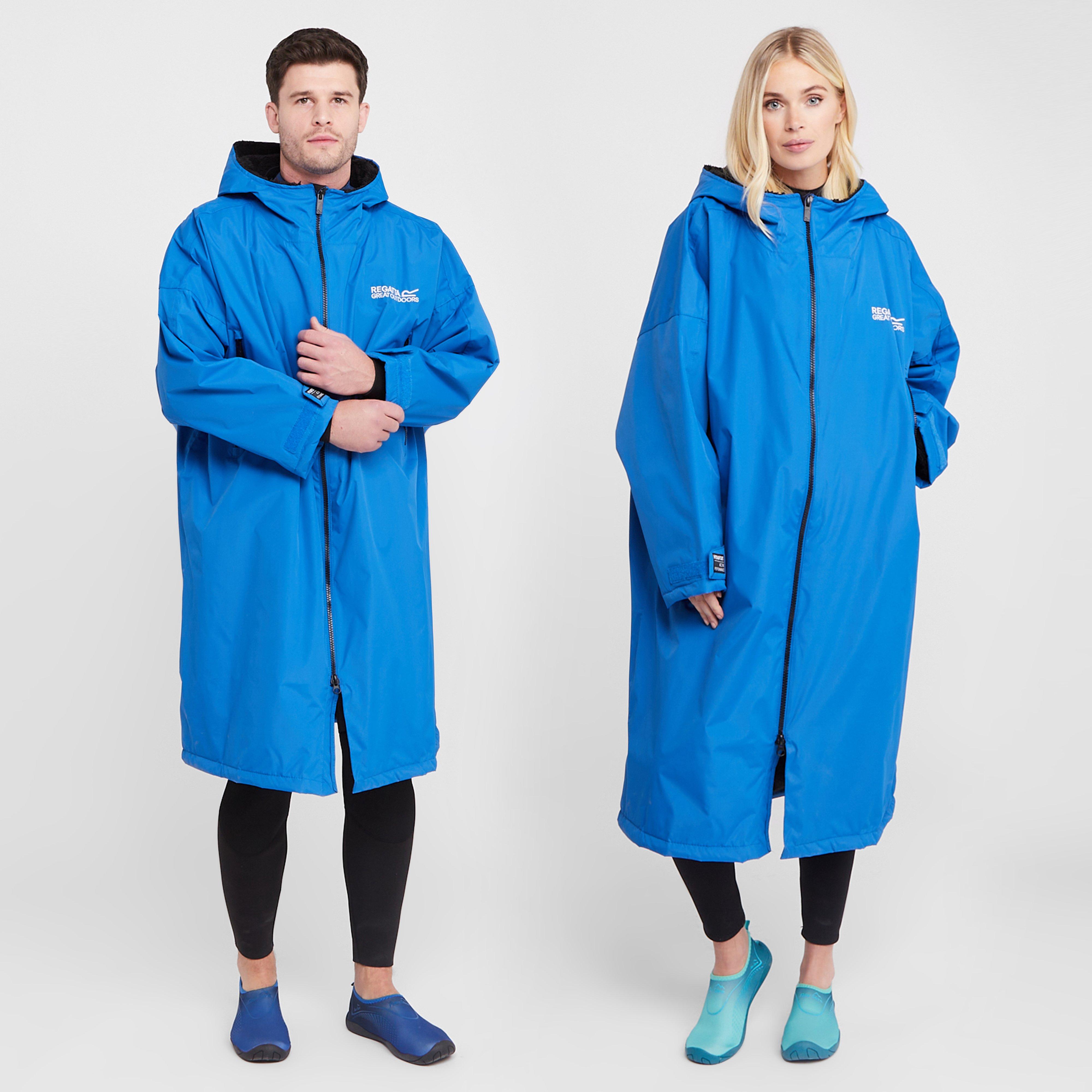  Regatta Adults Waterproof Robe Oxford Blue