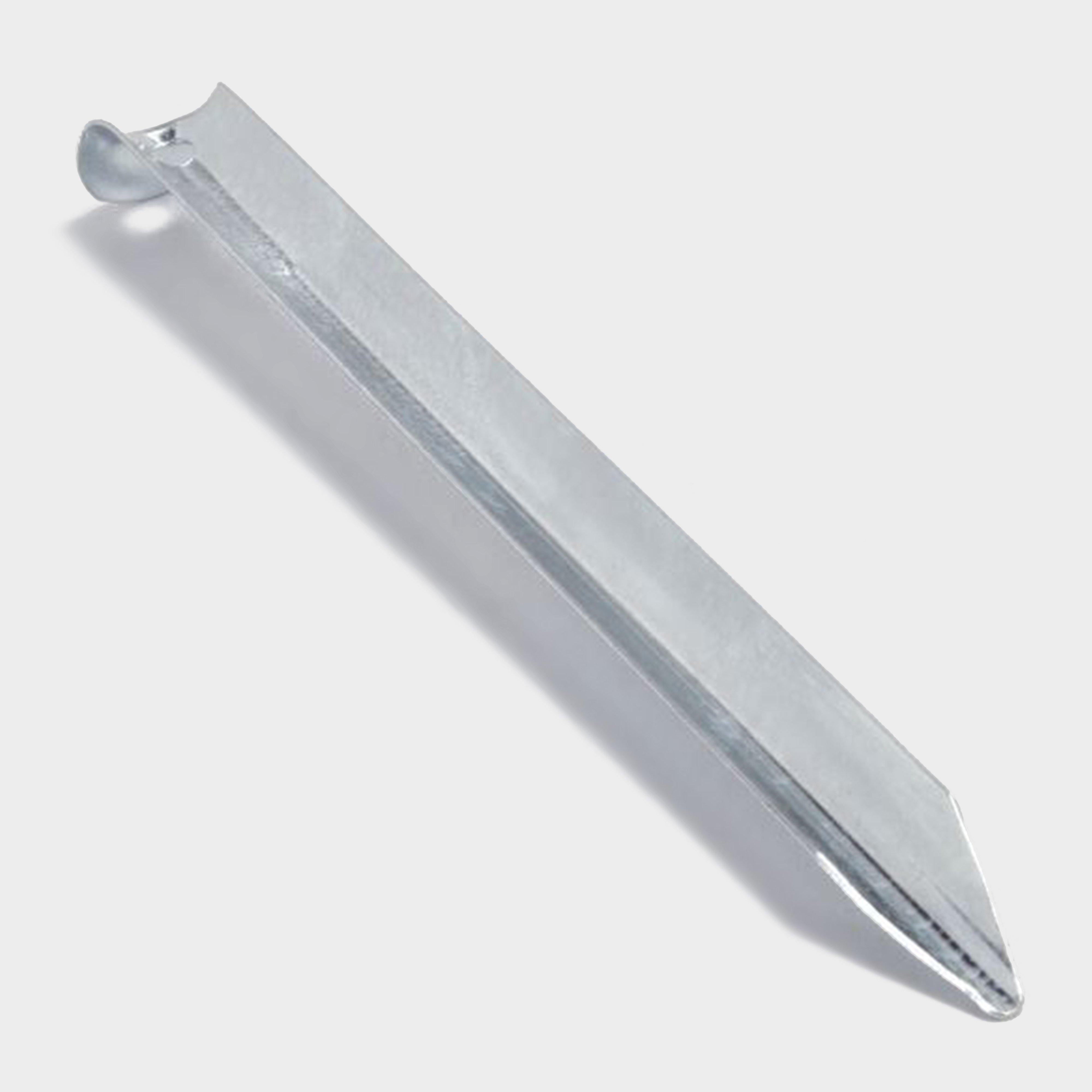 Image of HI-GEAR V Shaped Steel Tent Pegs, Silver