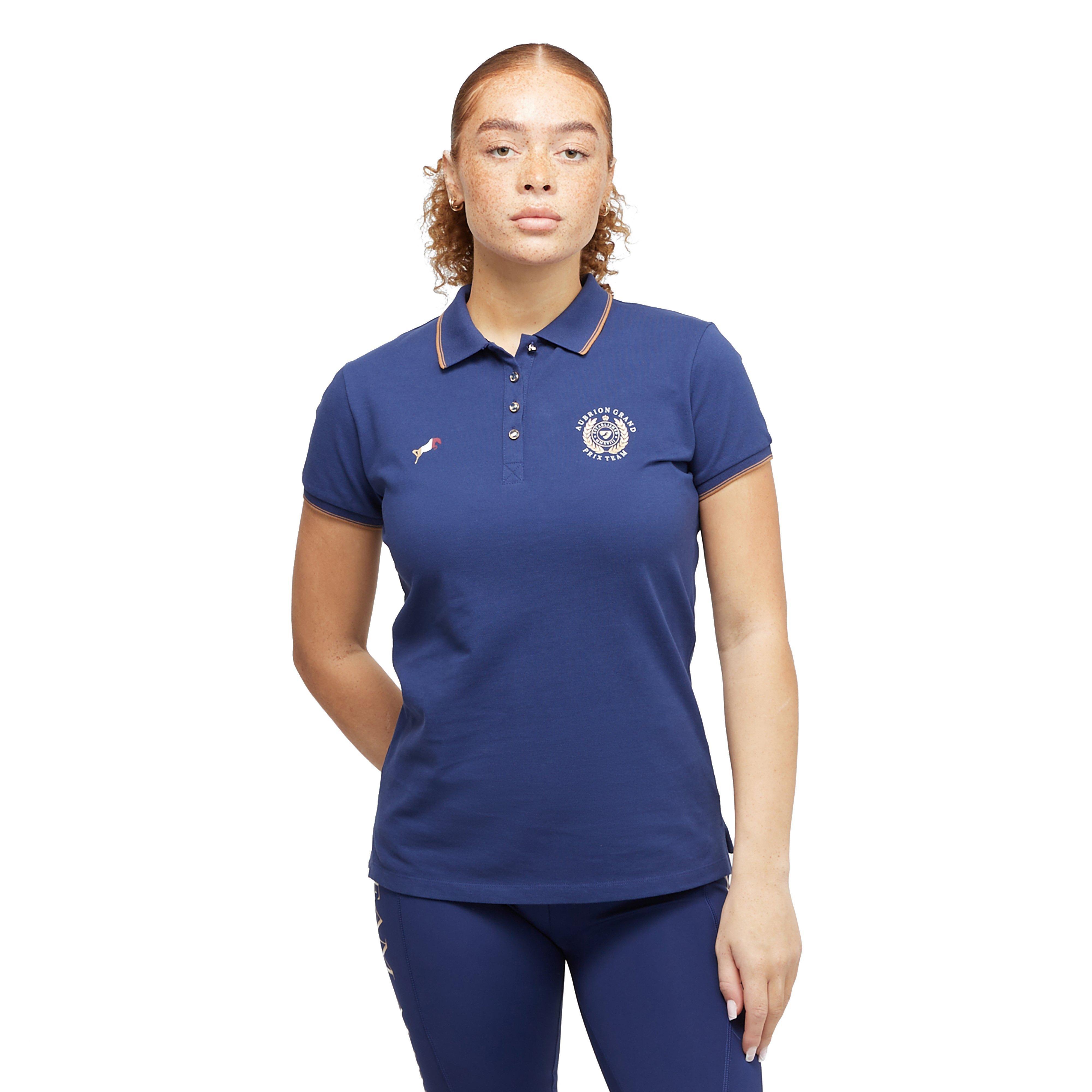 Womens Team Polo Shirt Navy
