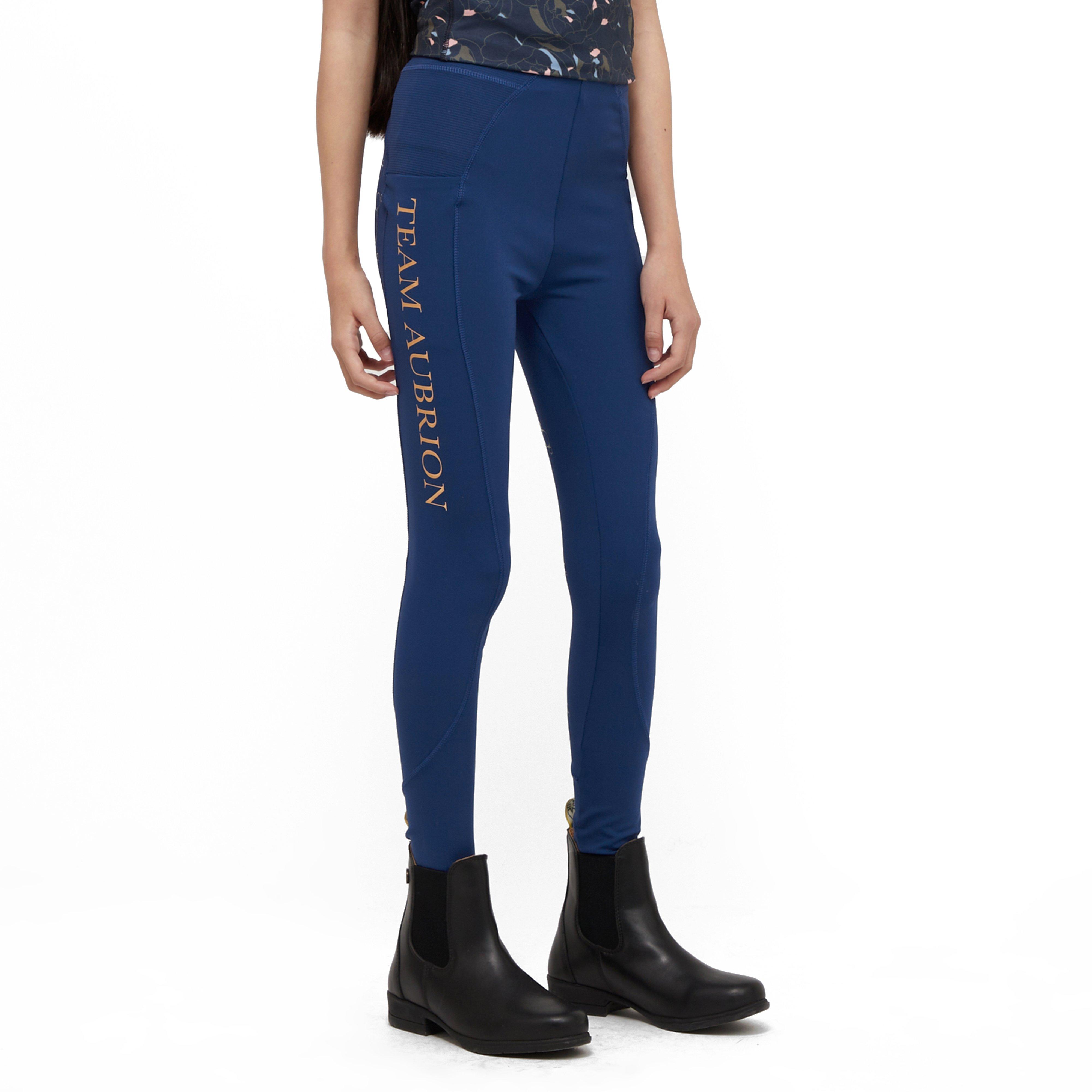 Young Rider Team Riding Tights Navy