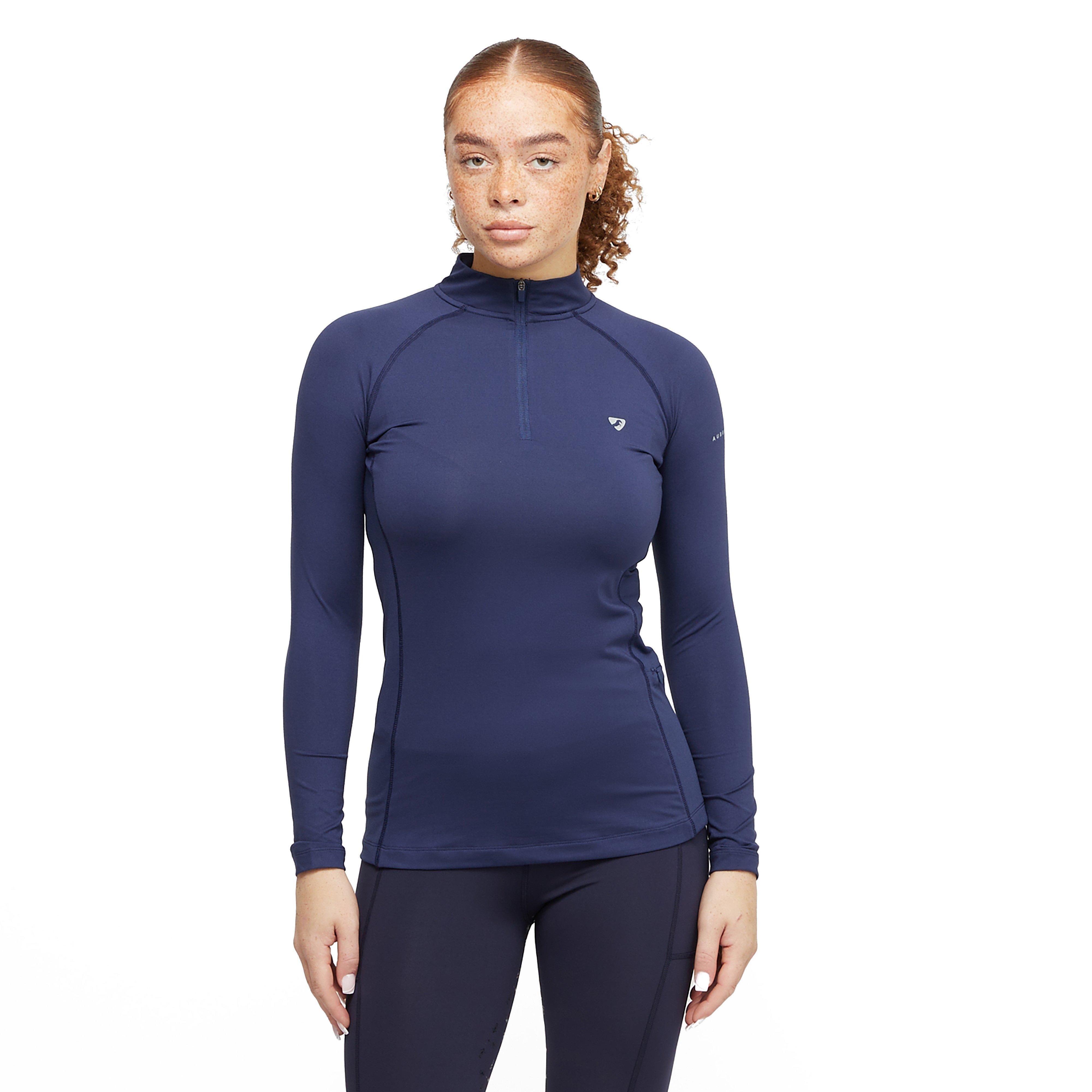 Womens Revive Long Sleeved Base Layer Navy