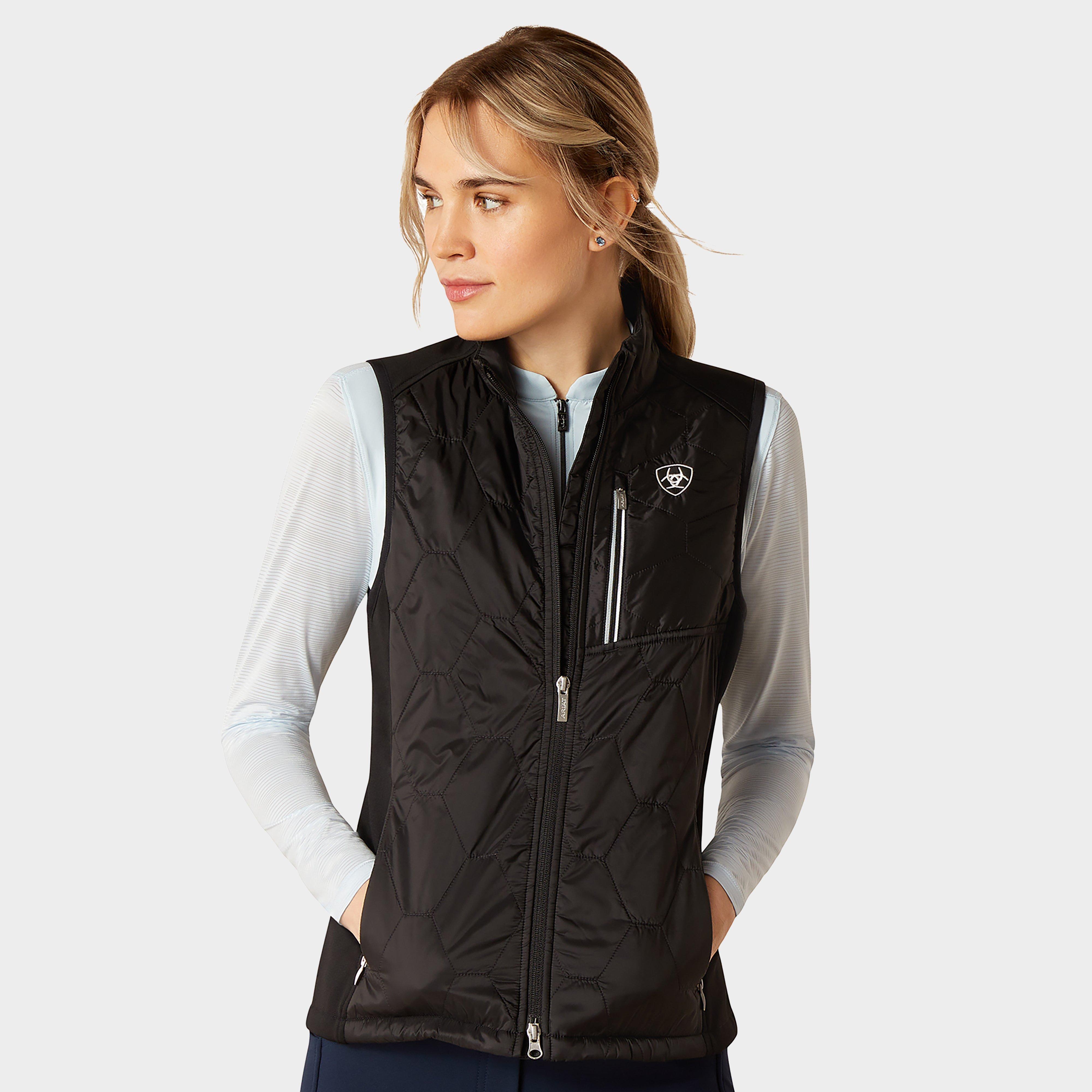 Image of Ariat Womens Fusion Insulated Gilet, Black