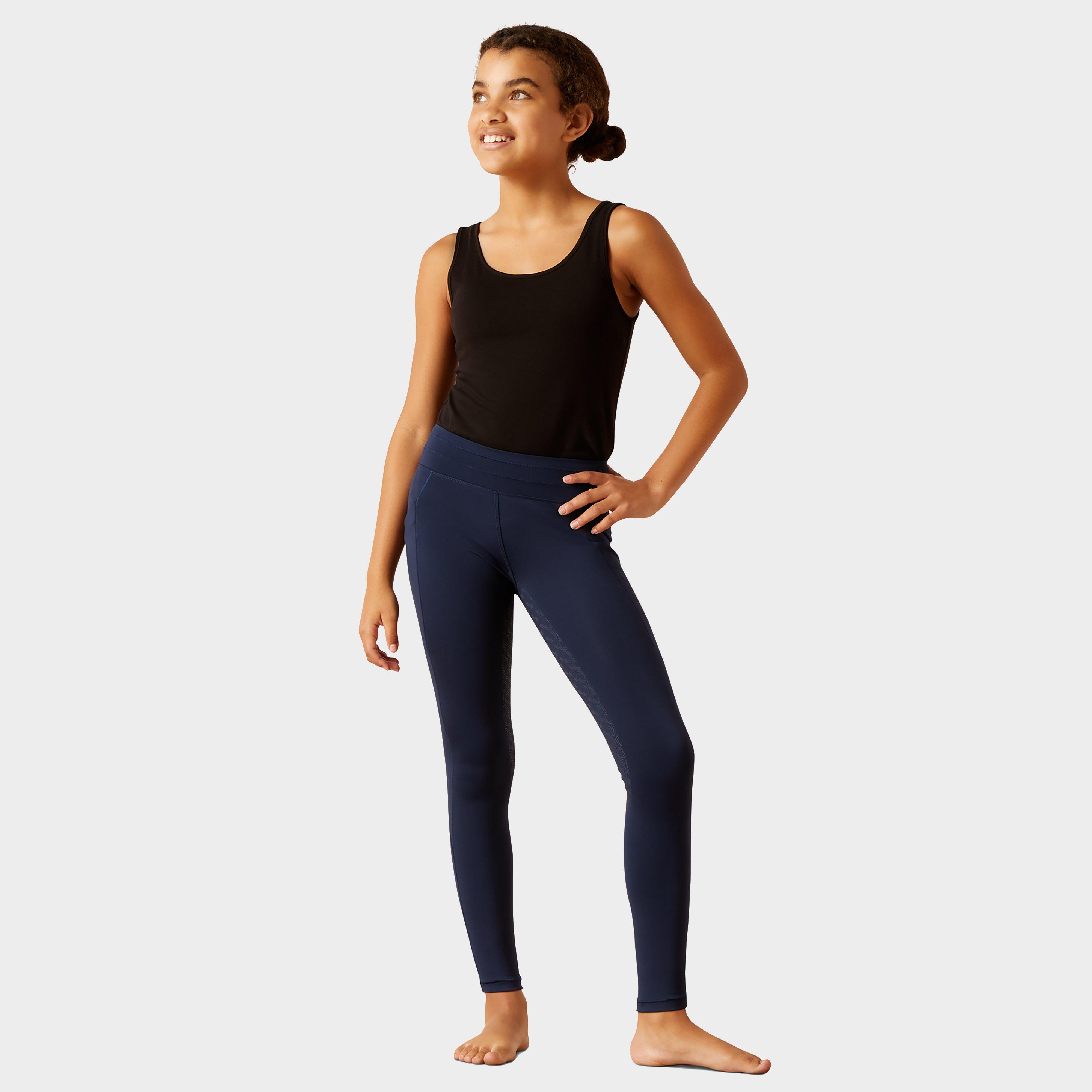 Image of Ariat Kids Eos 2.0 Full Seat Tights, Blue