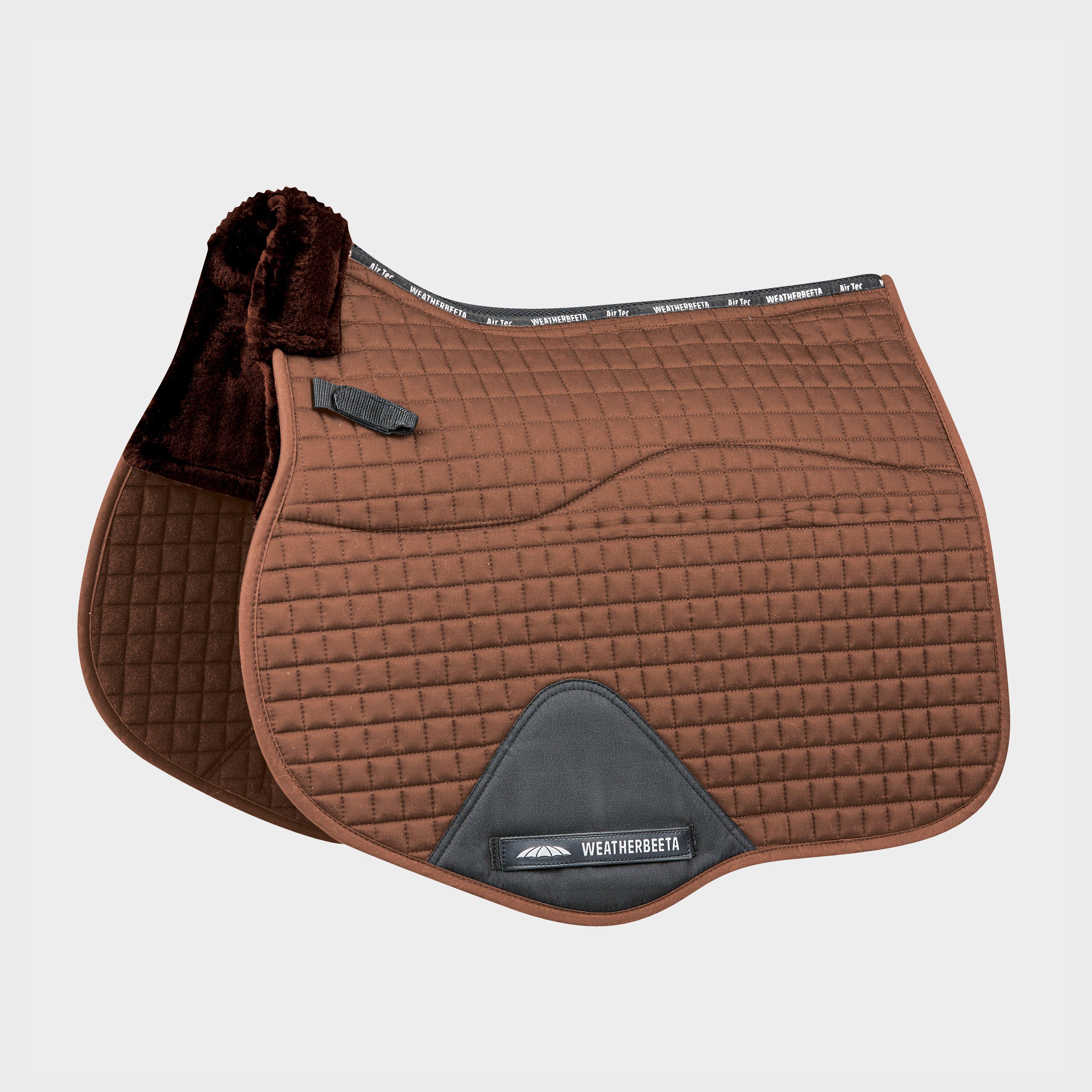 Image of WeatherBeeta Prime Comfy Fleece All Purpose Saddle Pad Brown, Brown