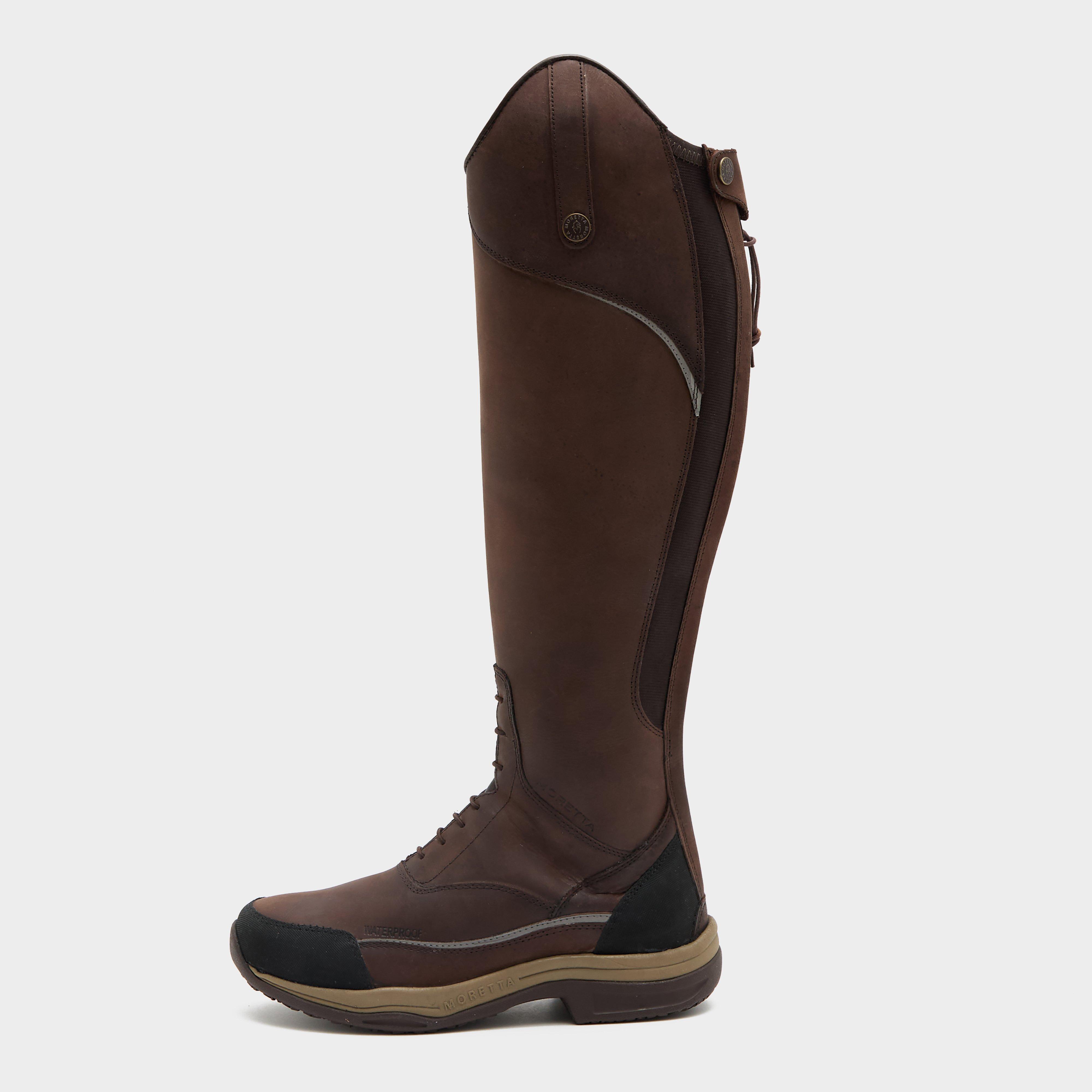 Image of Moretta Womens Voltana Long XGrip Boots Brown, Brown