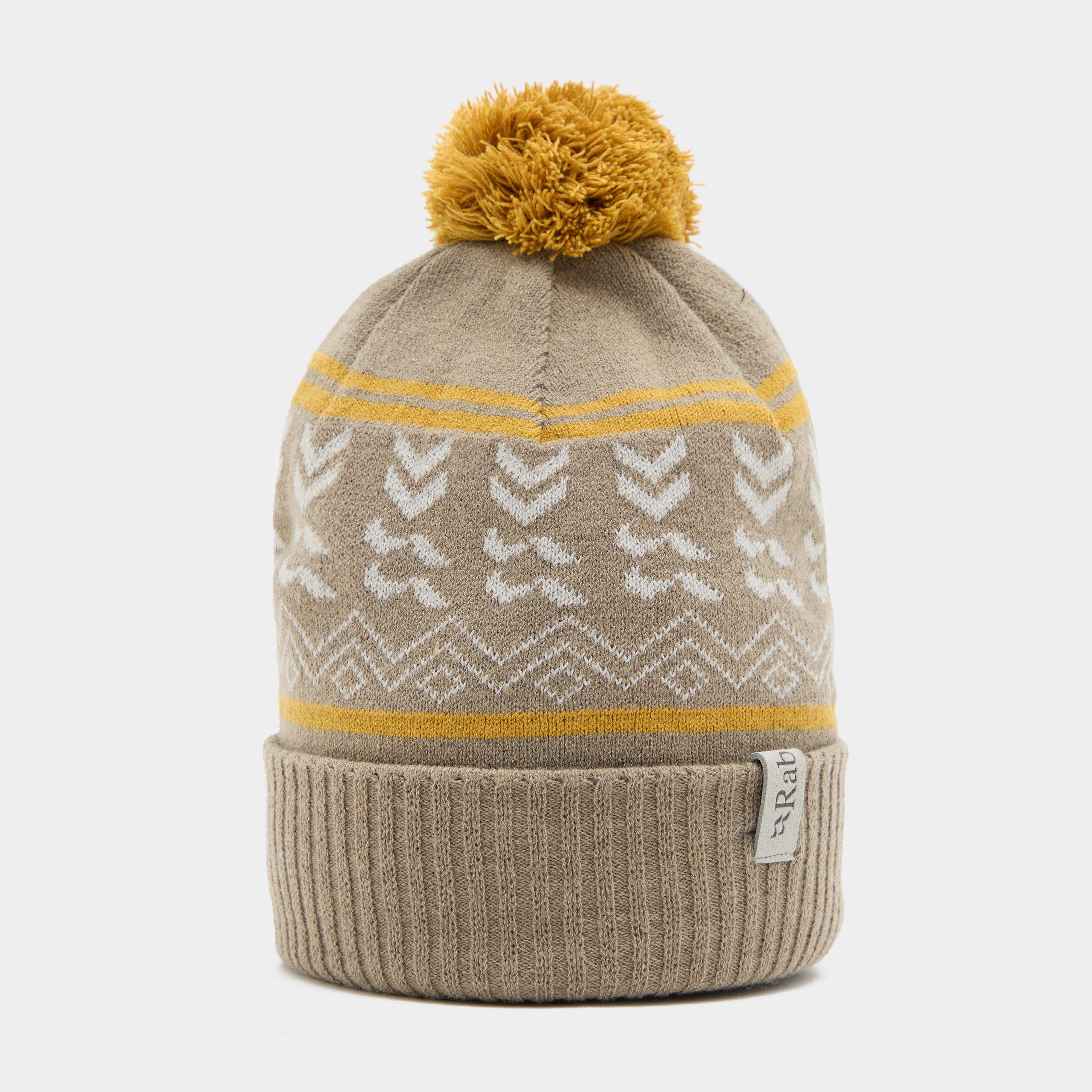 Image of Rab Unisex Khroma Bobble Beanie Hat, Beige