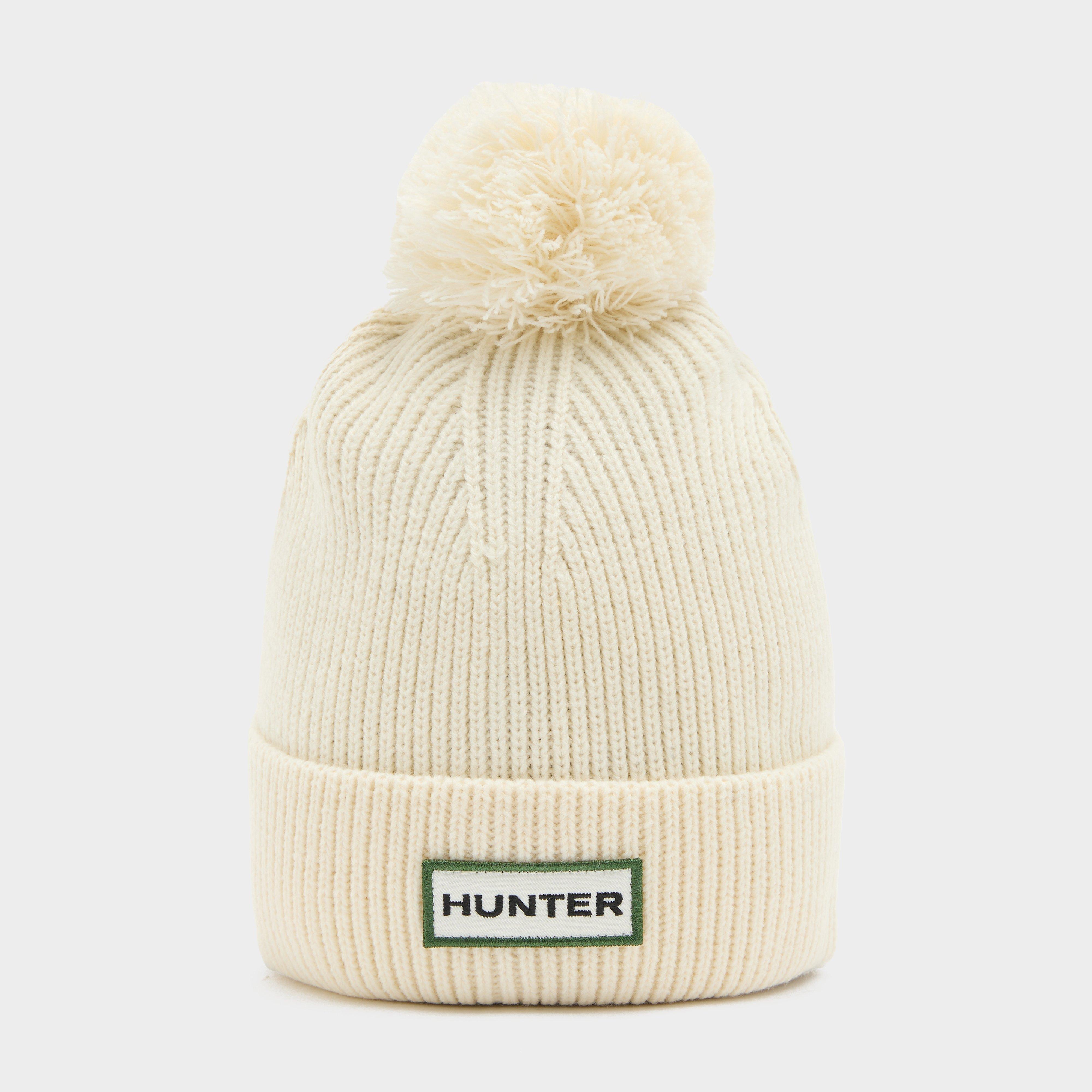 Image of Hunter Unisex Skye Bobble Hat, White