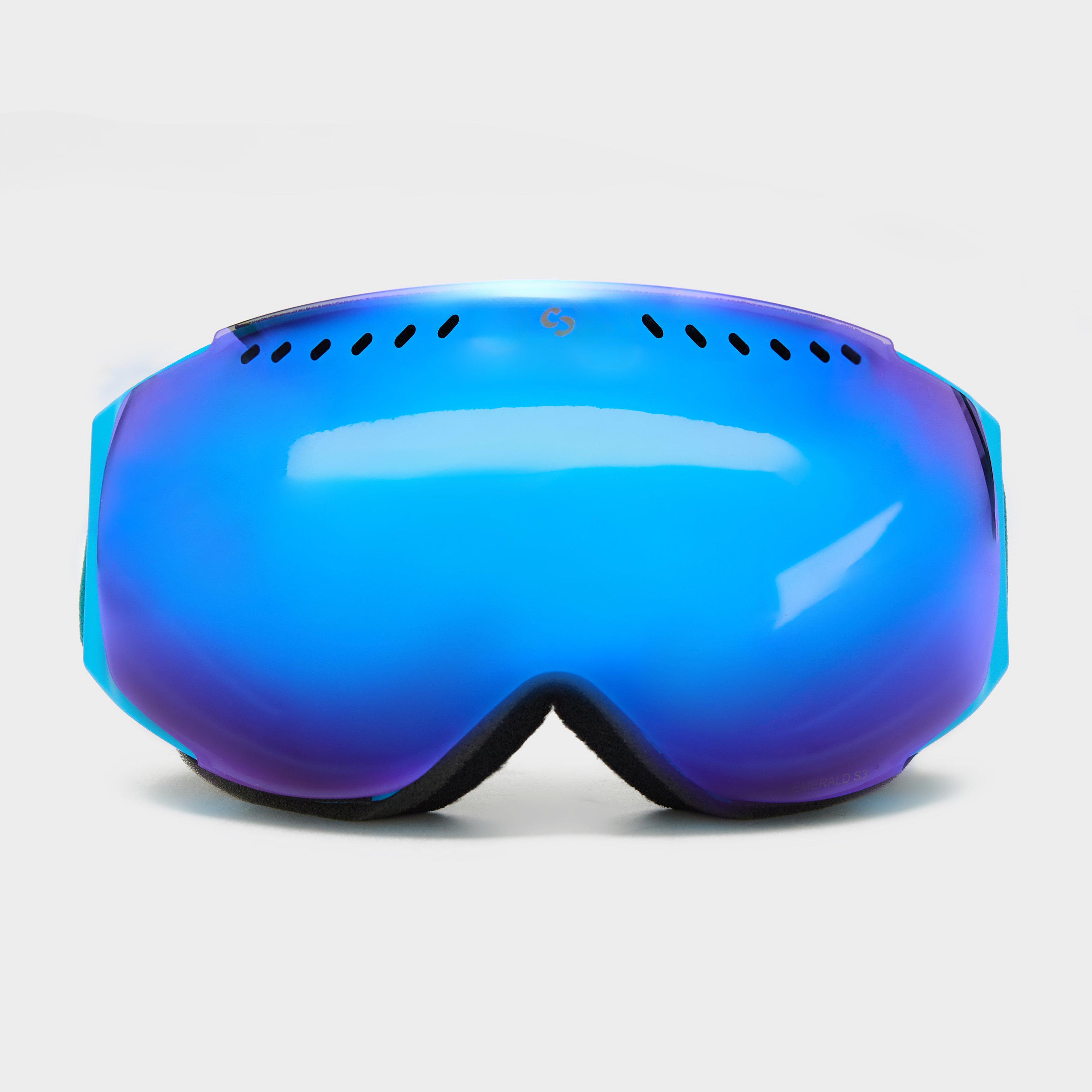 Image of Sinner Unisex Emerald Ski Goggles, Blue