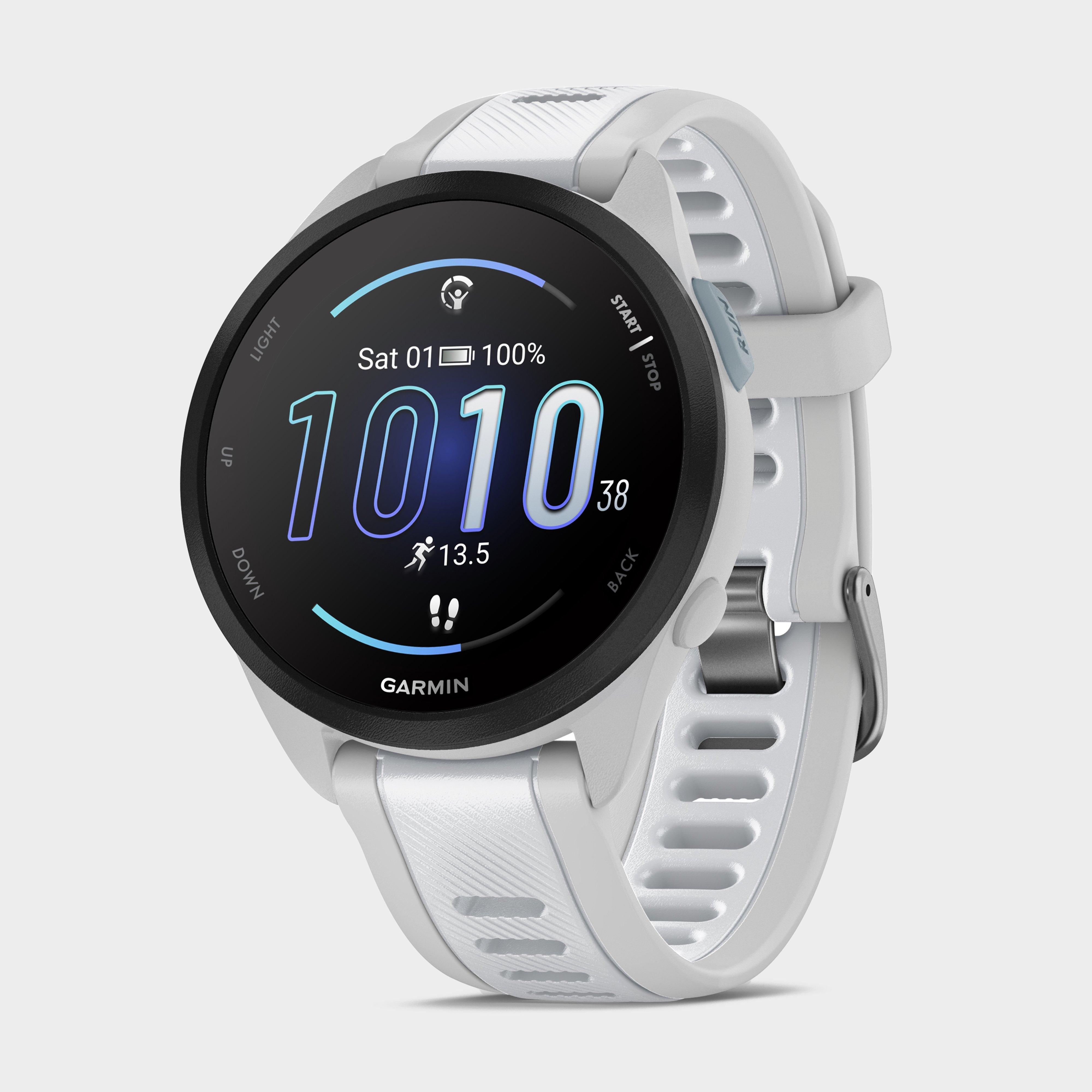 Image of Garmin Forerunner 165 GPS Smartwatch, White