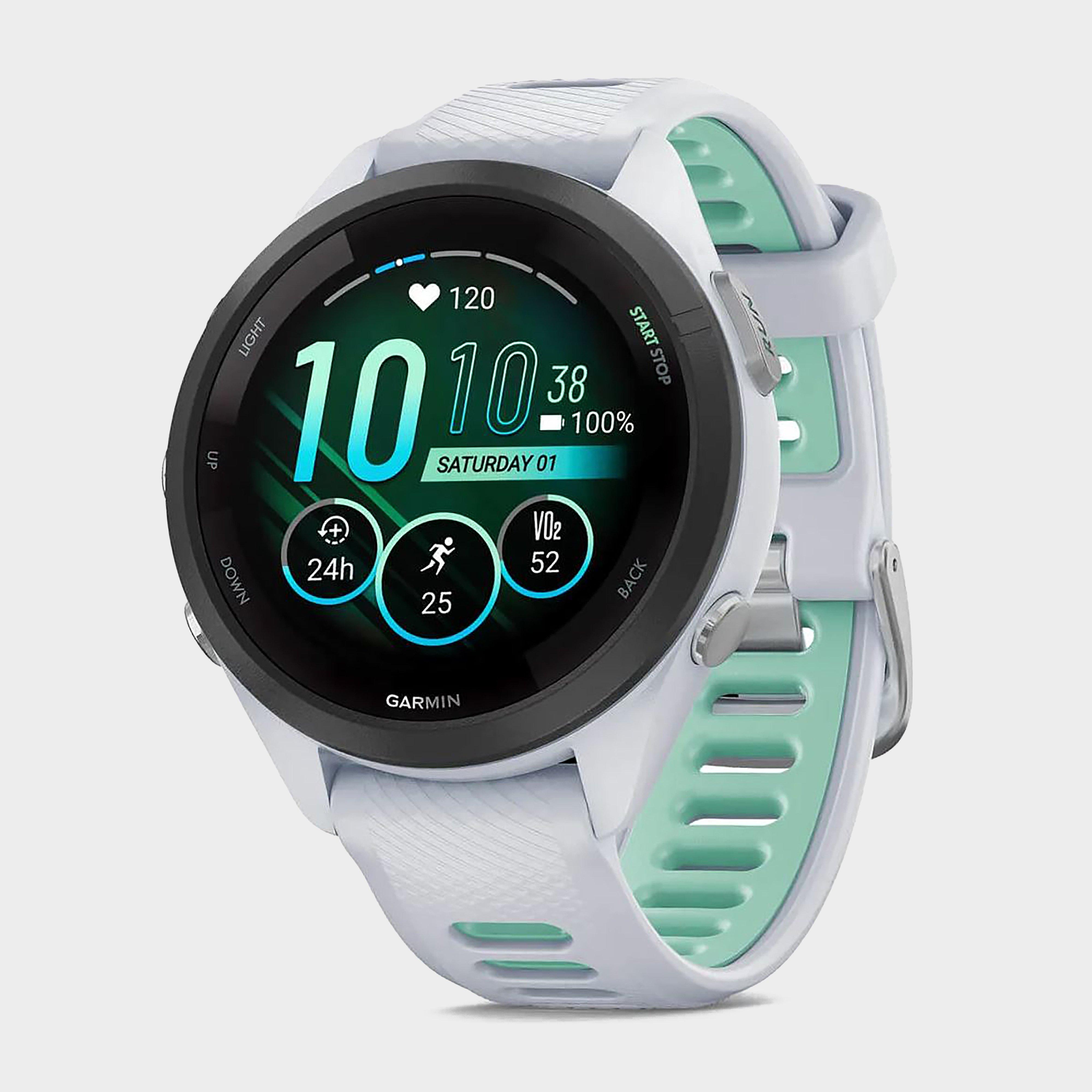 Image of Garmin Forerunner 265S GPS Watch, White