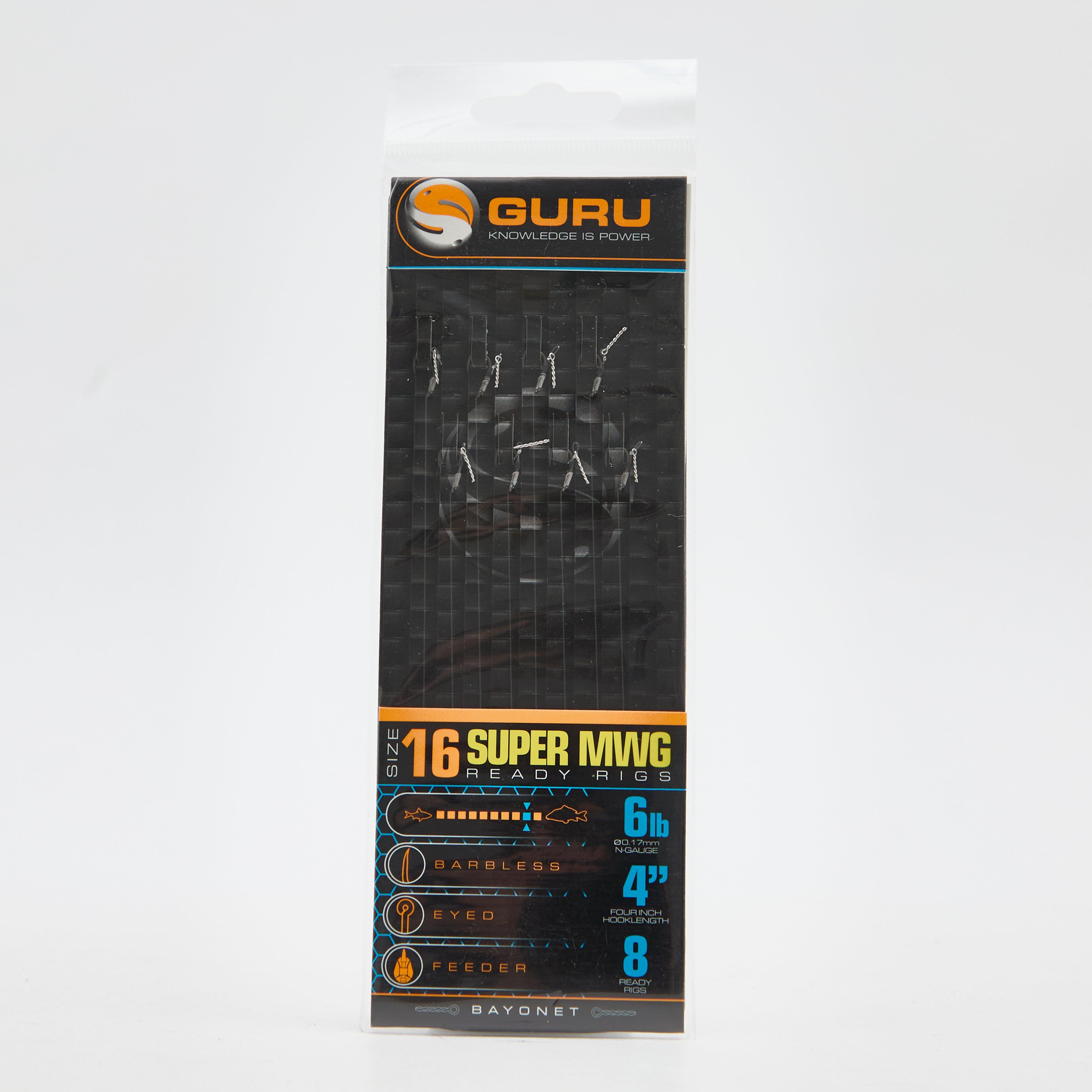 Image of GURU SMWG Standard Hair 4" Size 16, Clear