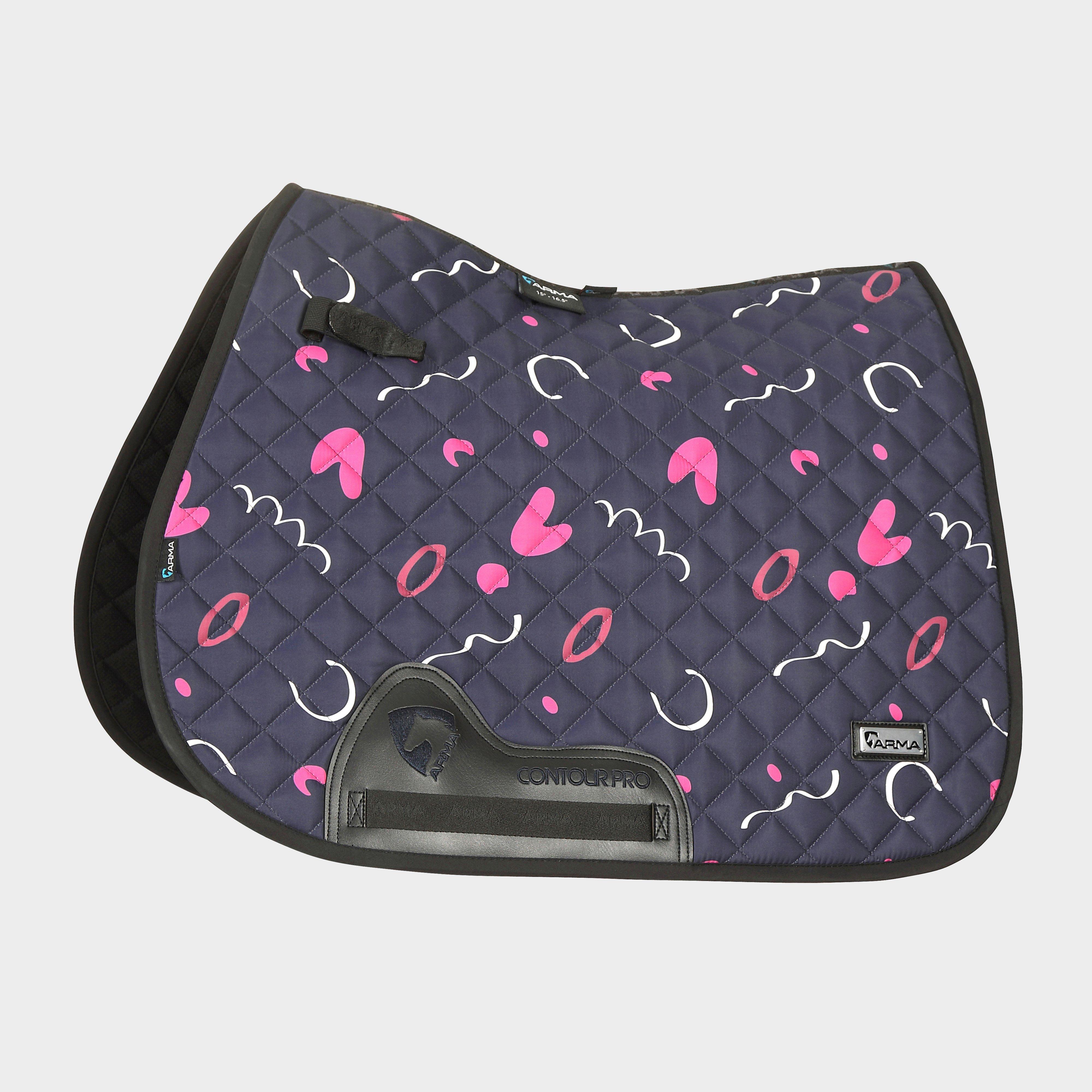 Image of Aubrion Hyde Park Sport XC Saddle Pad, Purple