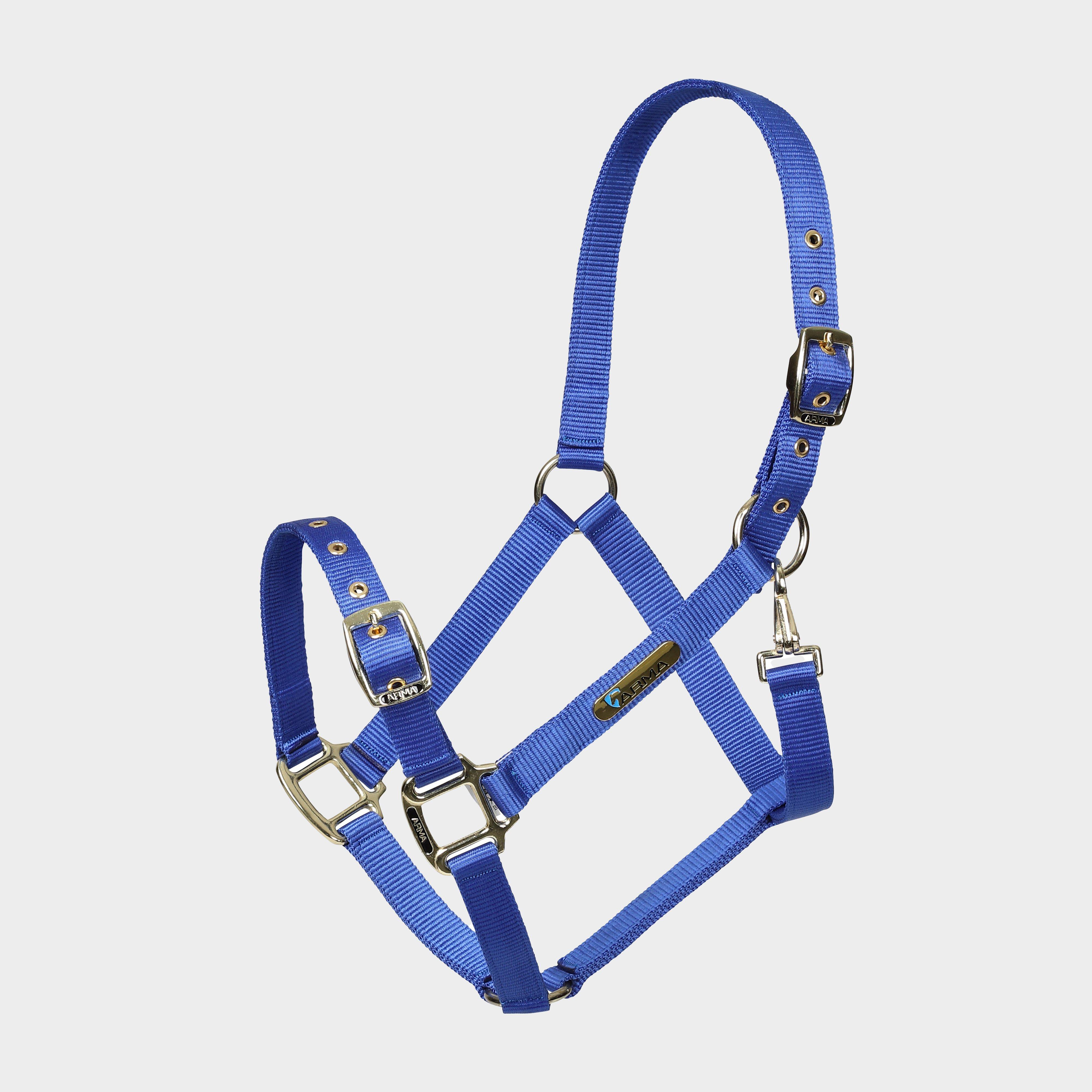 Image of Arma Adjustable Headcollar, Blue