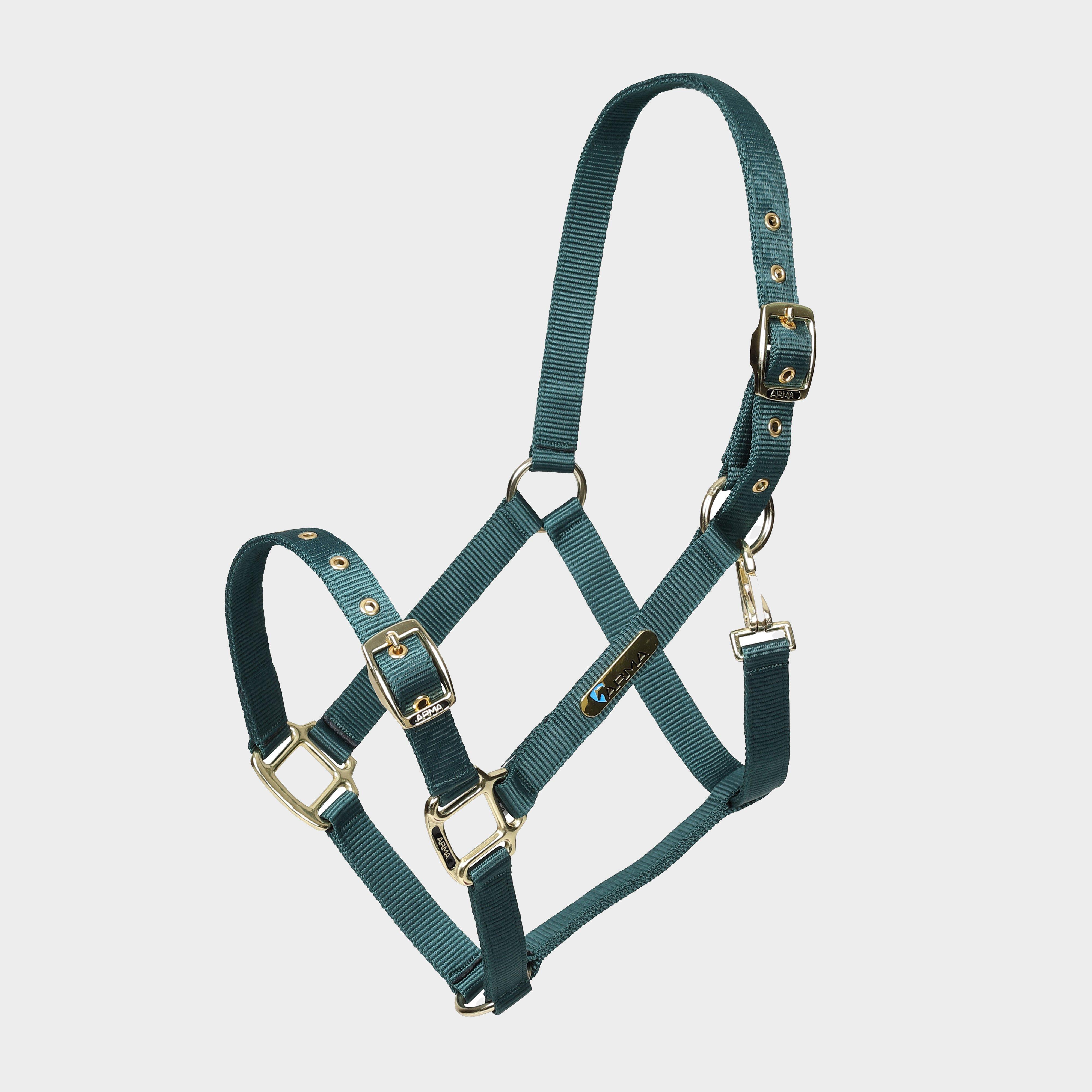 Image of Arma Adjustable Headcollar, Green