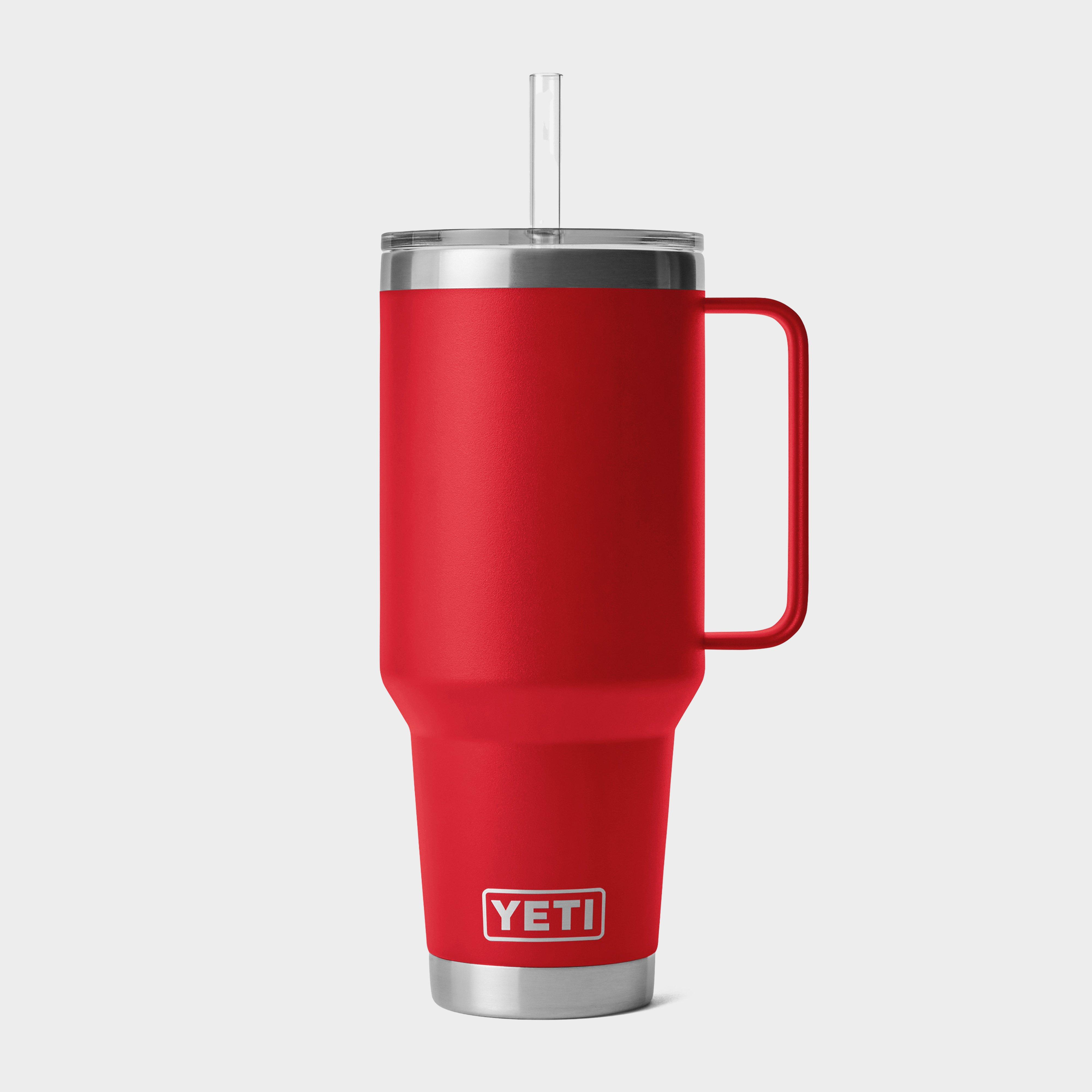 Image of YETI Rambler 42oz Straw Mug - Rescue Red, Red