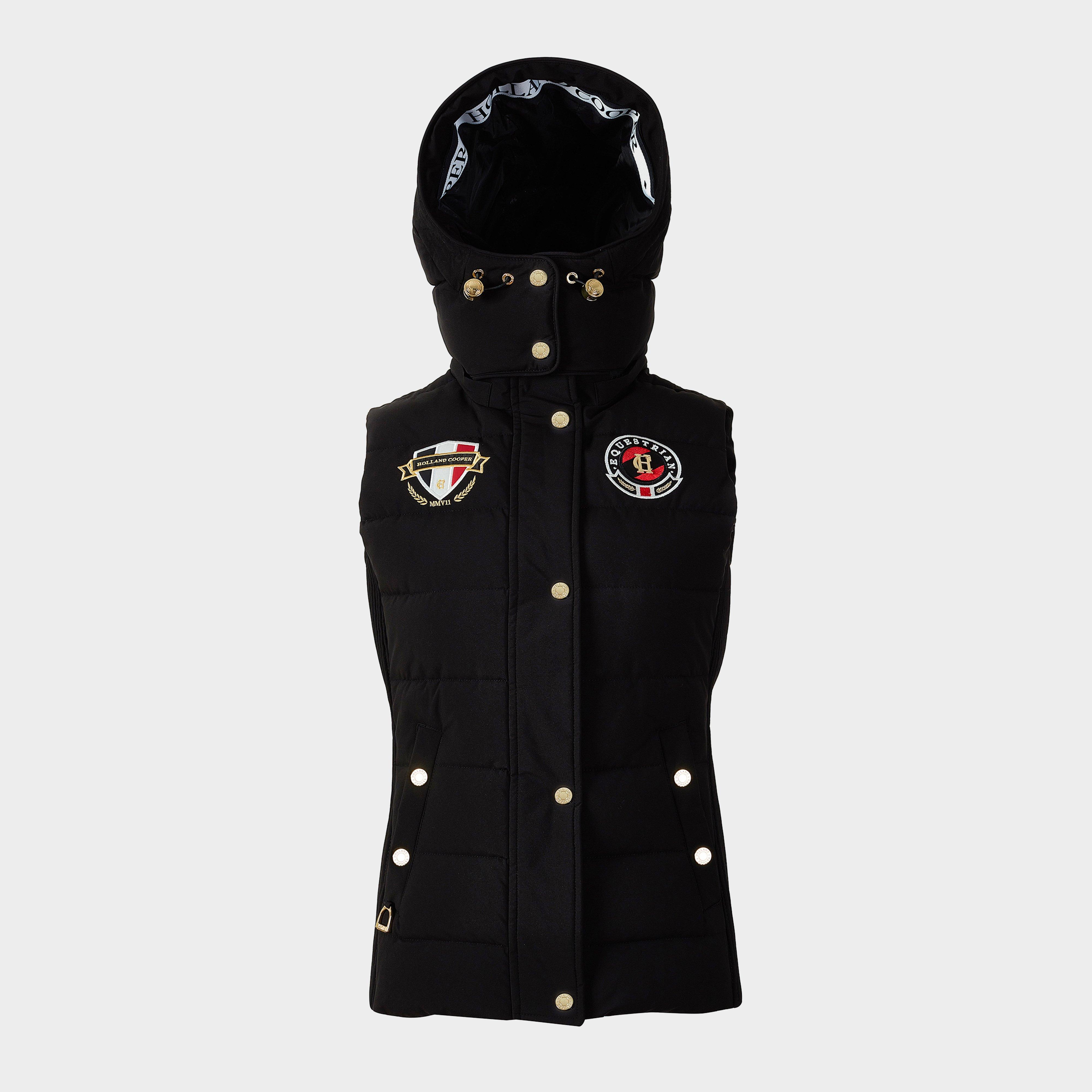 Image of Holland Cooper Womens Team Gilet, Black