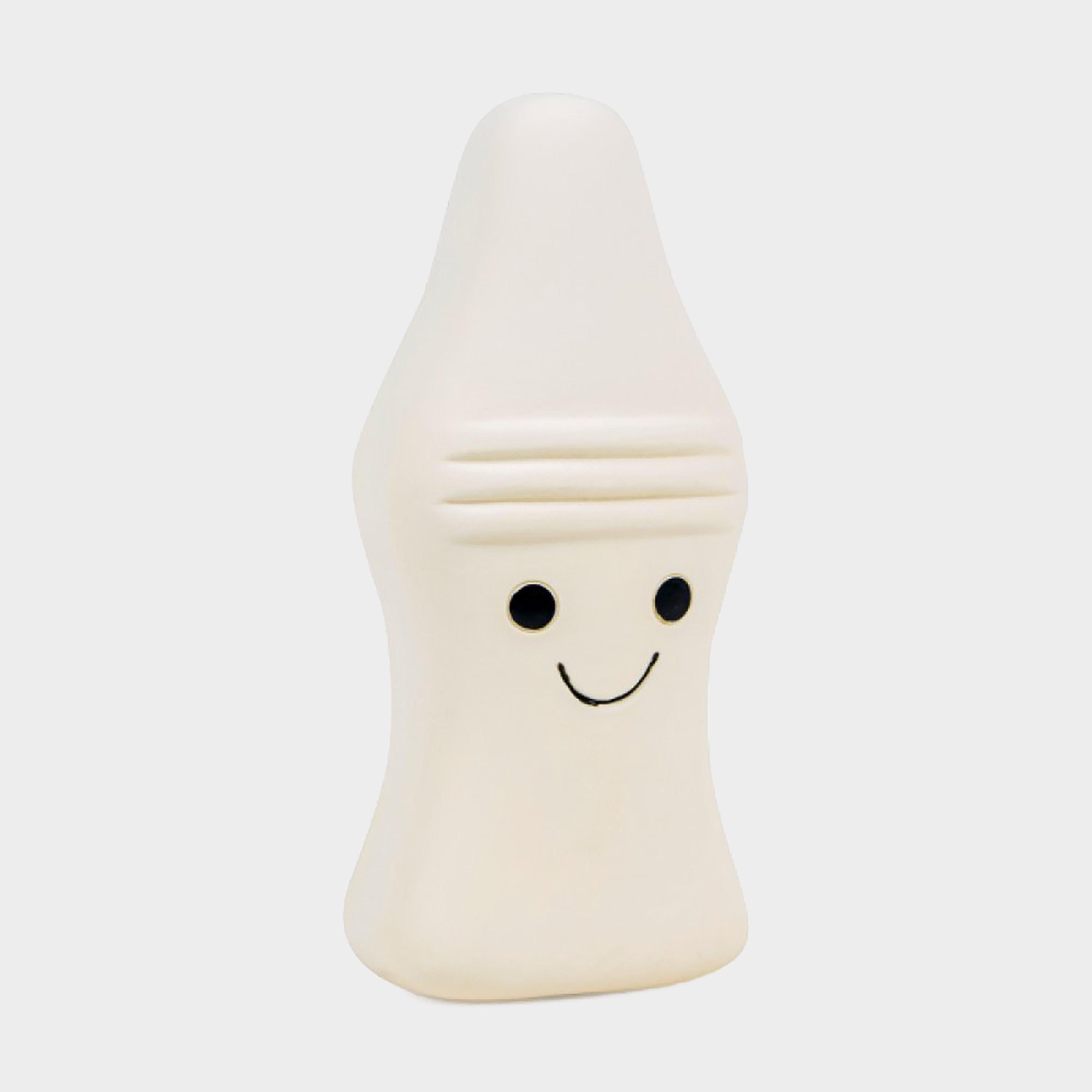 Image of Petface Ernie The Milk Bottle Latex Dog Toy, White
