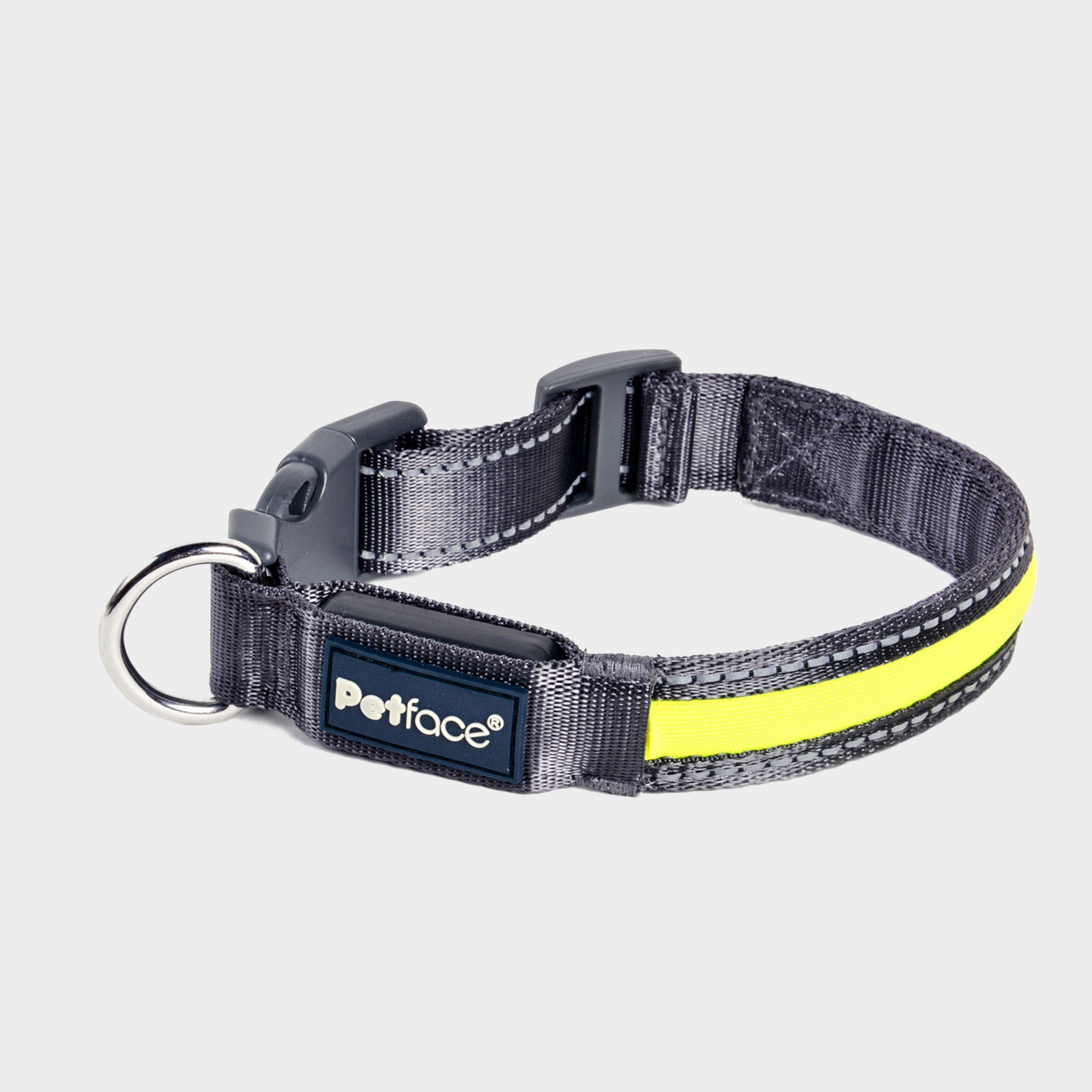 Image of Petface Reflective Flashing Dog Collar Medium