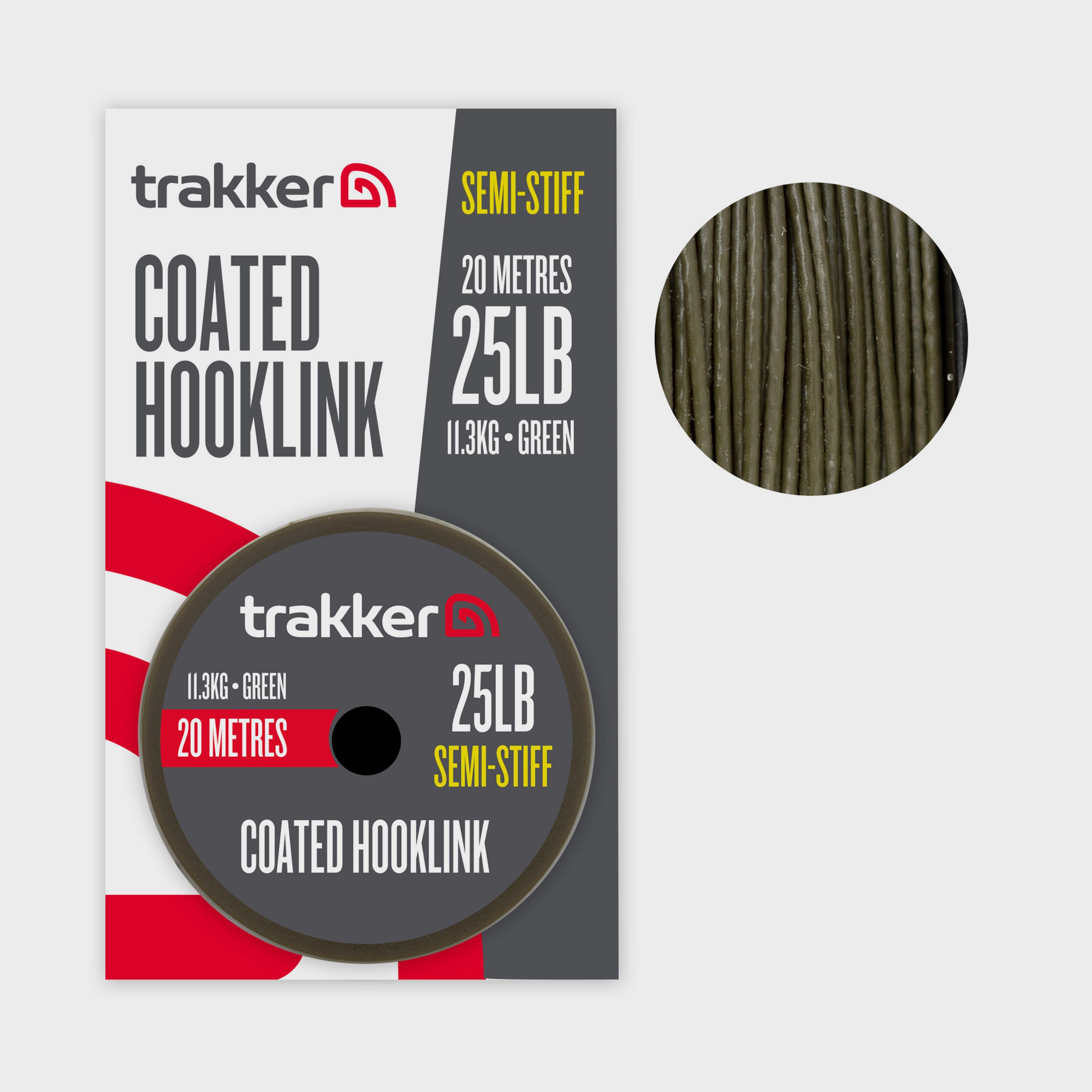 Image of Trakker Sniper Semi Stiff Coated Hooklink 25lb 11.3kg 20m, Green