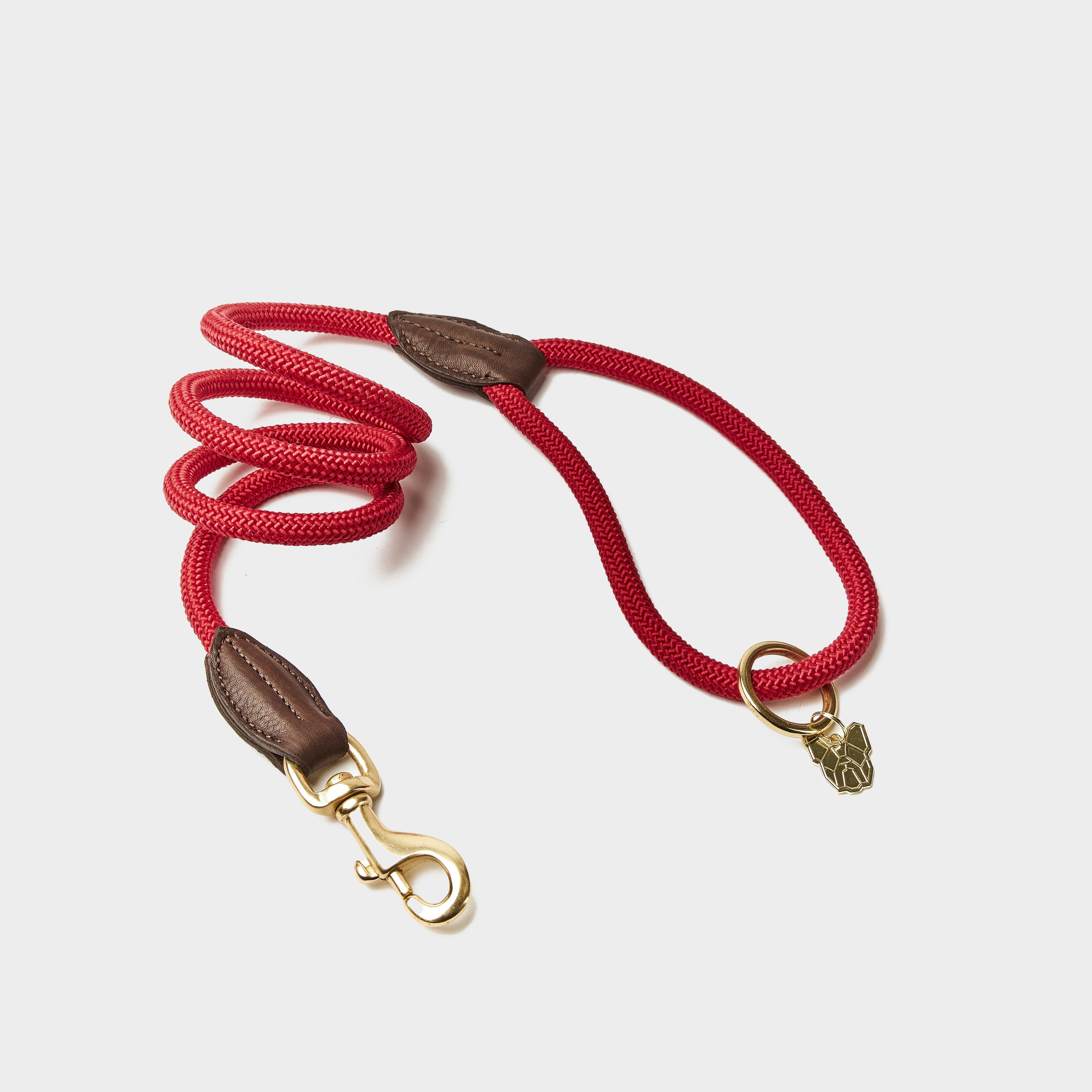 Image of Digby & Fox Fine Rope Lead, Red