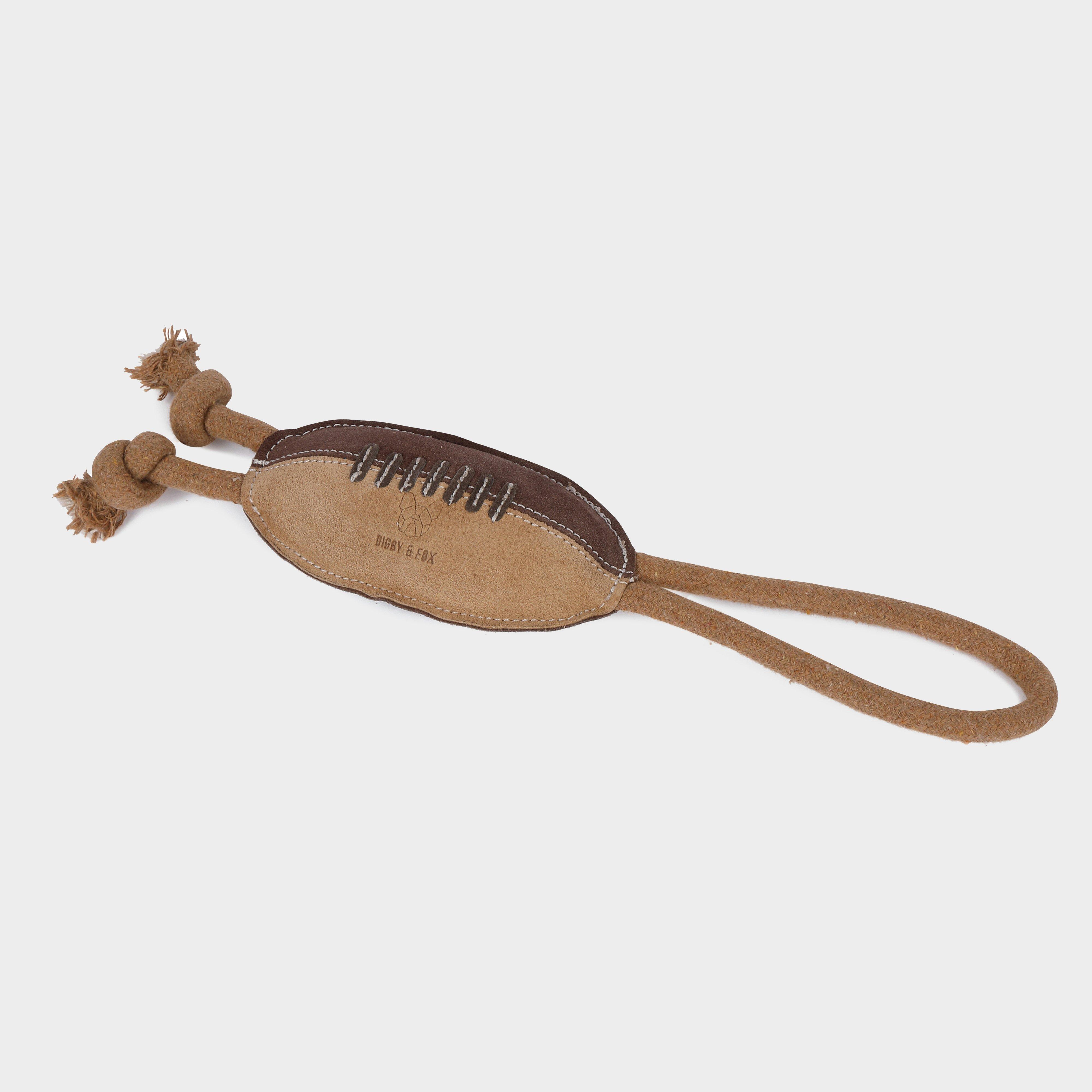 Image of Digby & Fox Leather Rugby Ball Toy