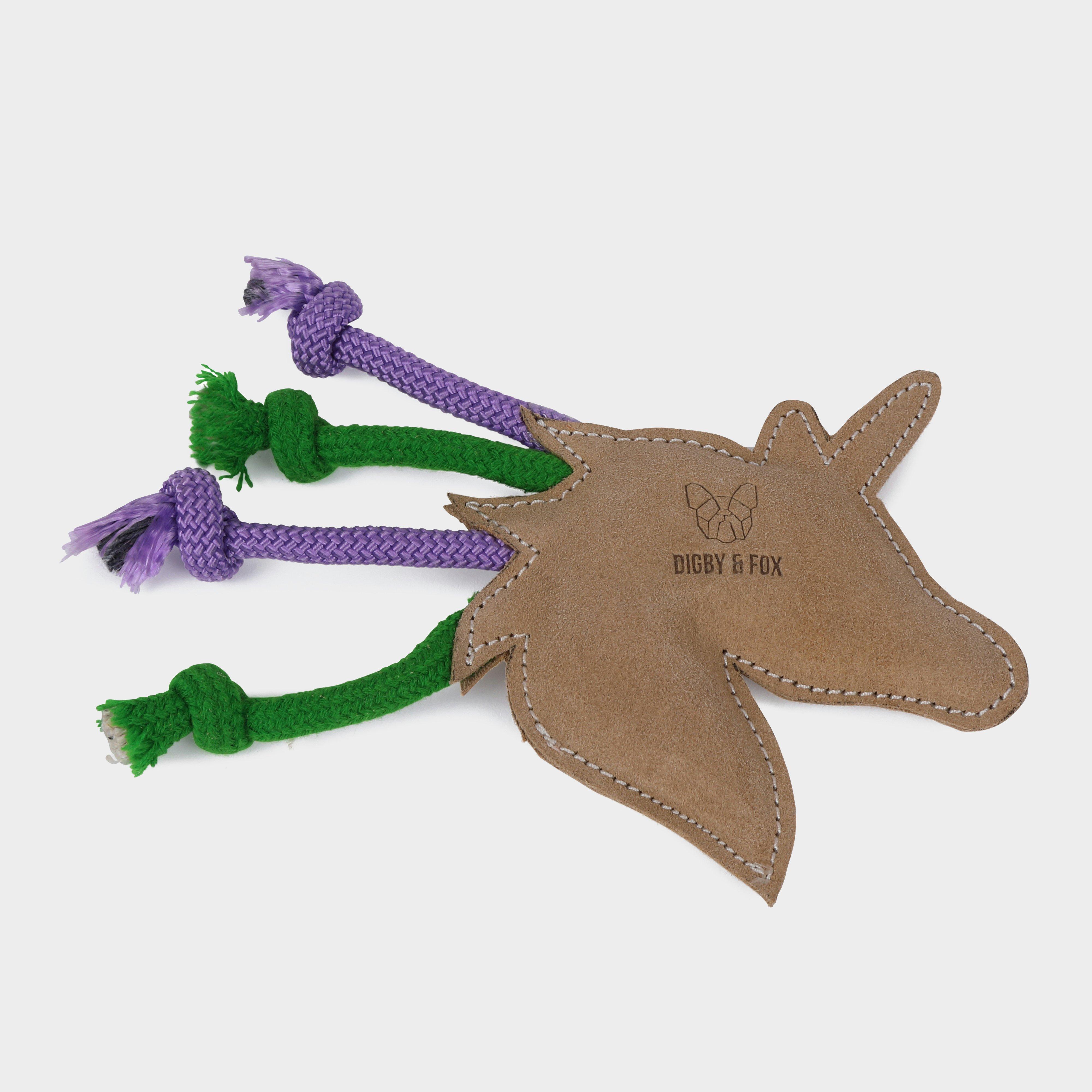 Image of Digby & Fox Leather Unicorn Toy