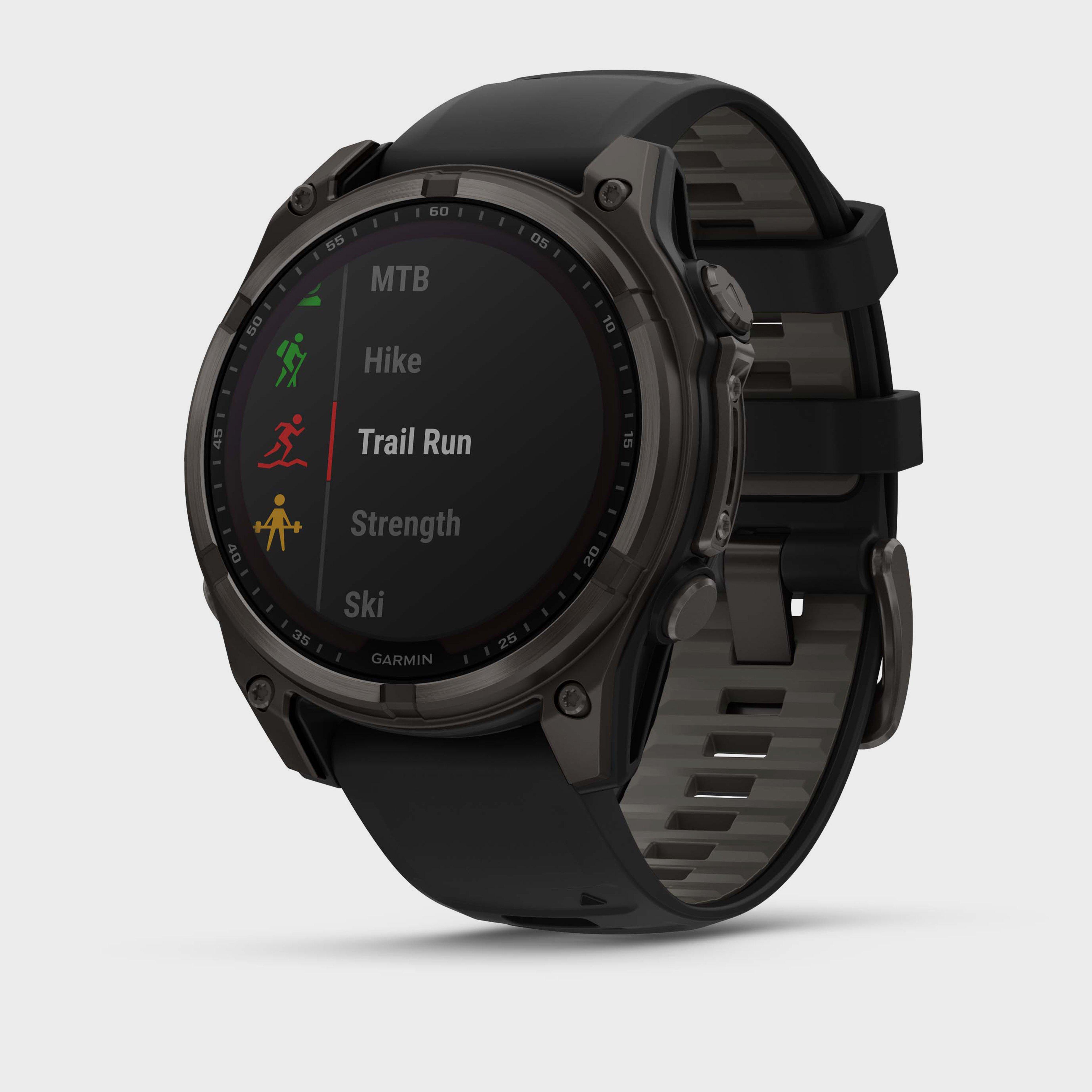 Image of Garmin fenix 8 Sapphire Solar Edition 47mm GPS Smartwatch, Black