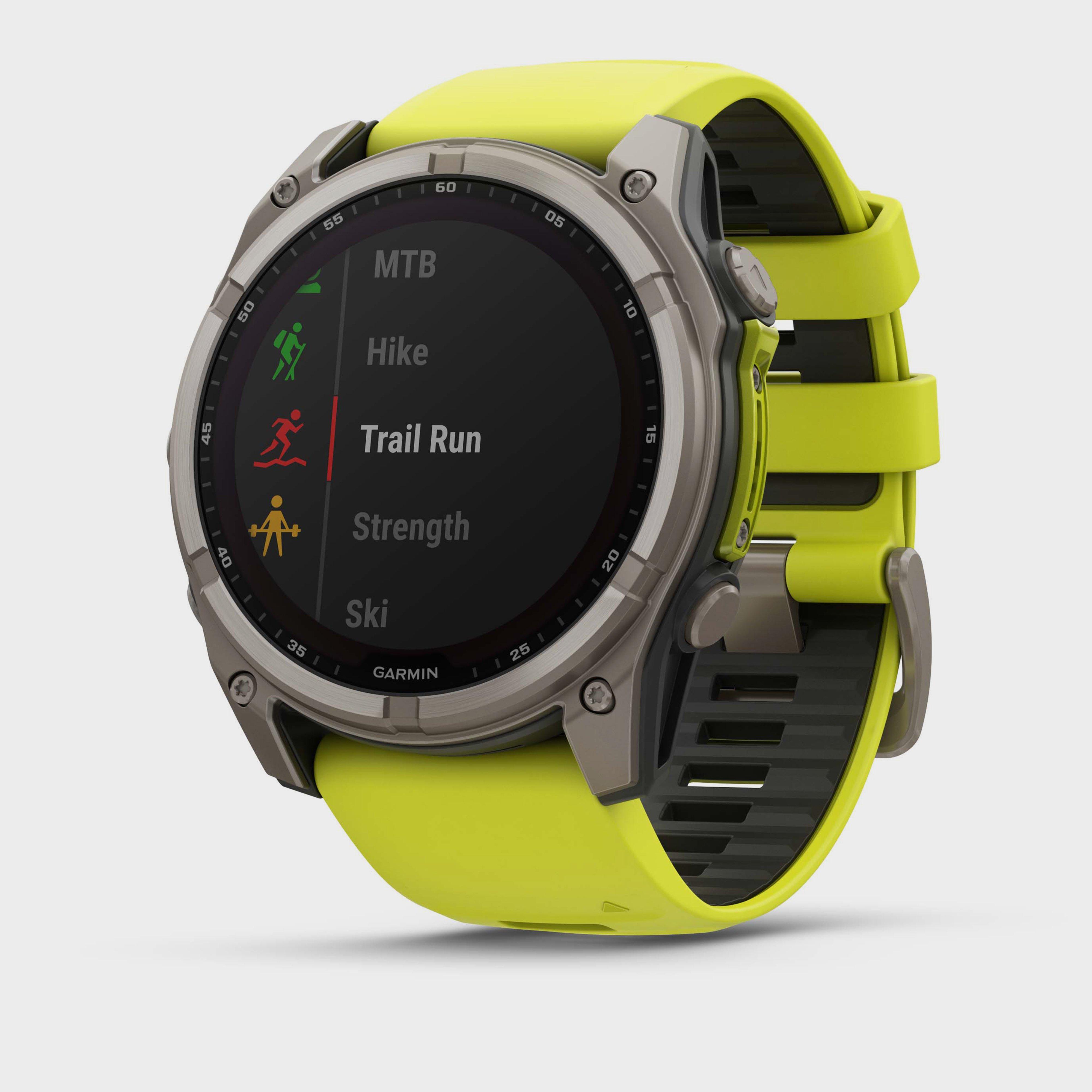 Image of Garmin fenix 8 Sapphire Solar Edition 51mm GPS Smartwatch, Yellow