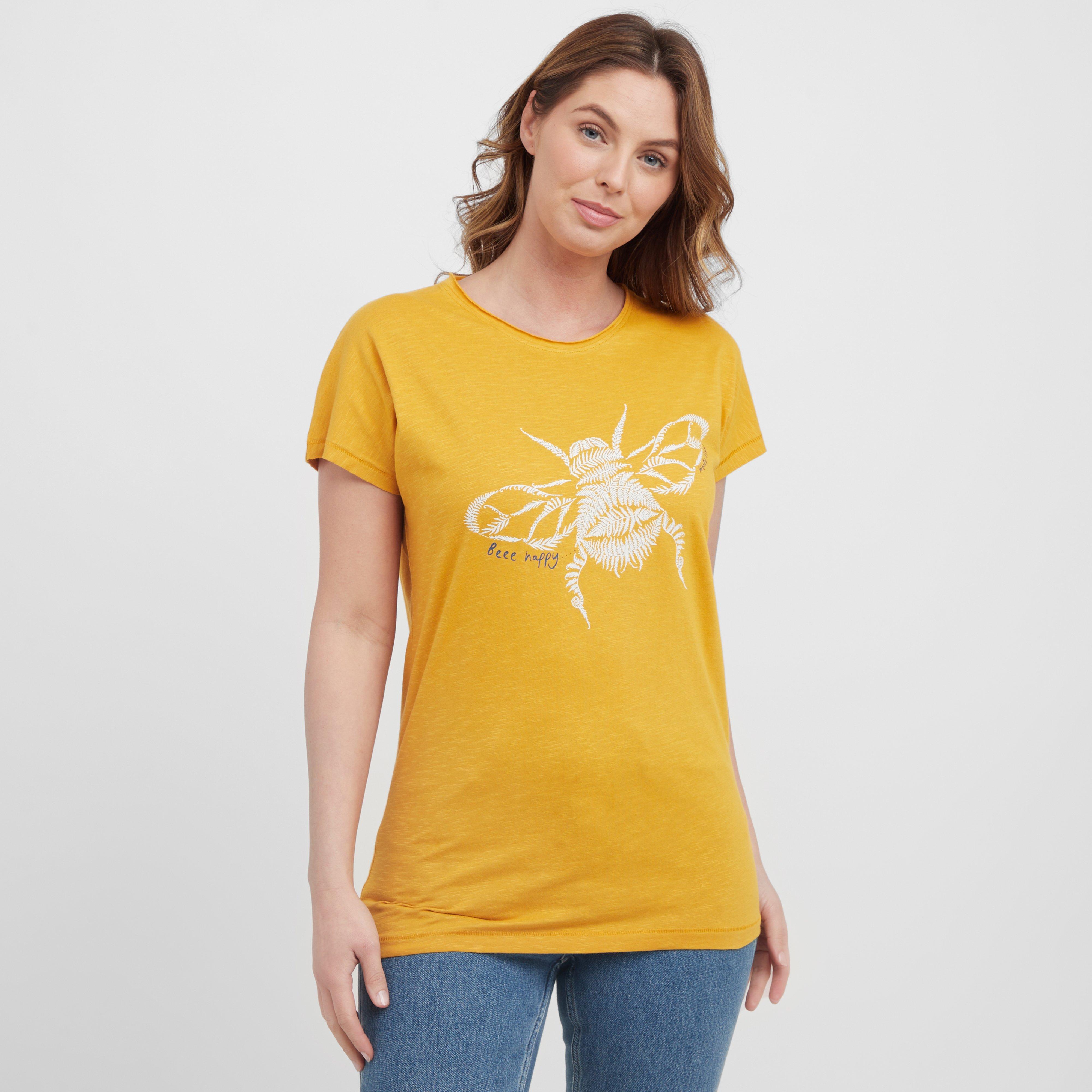 Image of Weird Fish Women's Fern Bee Graphic T-Shirt