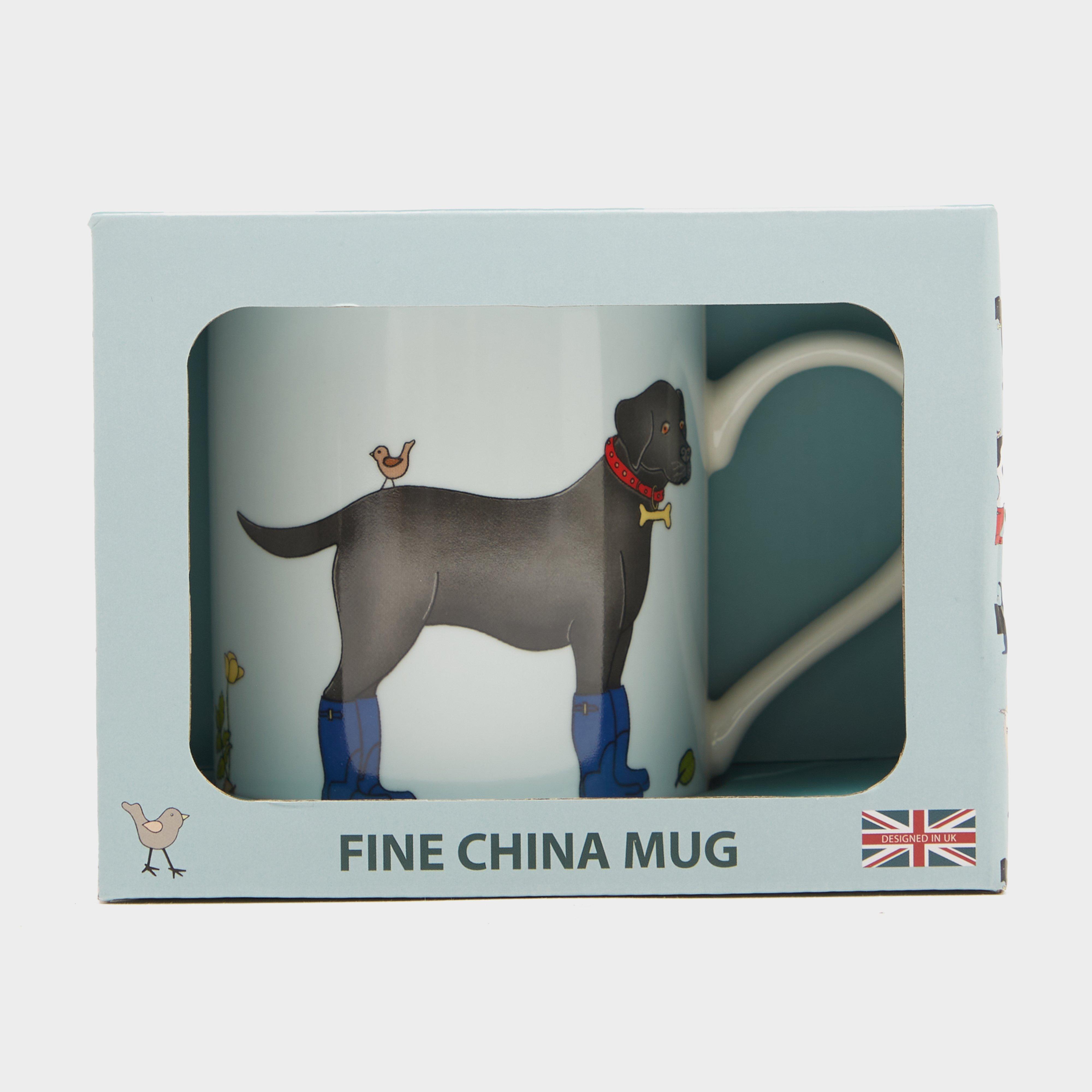 Image of Platinum Fine China Mug Black Labrador