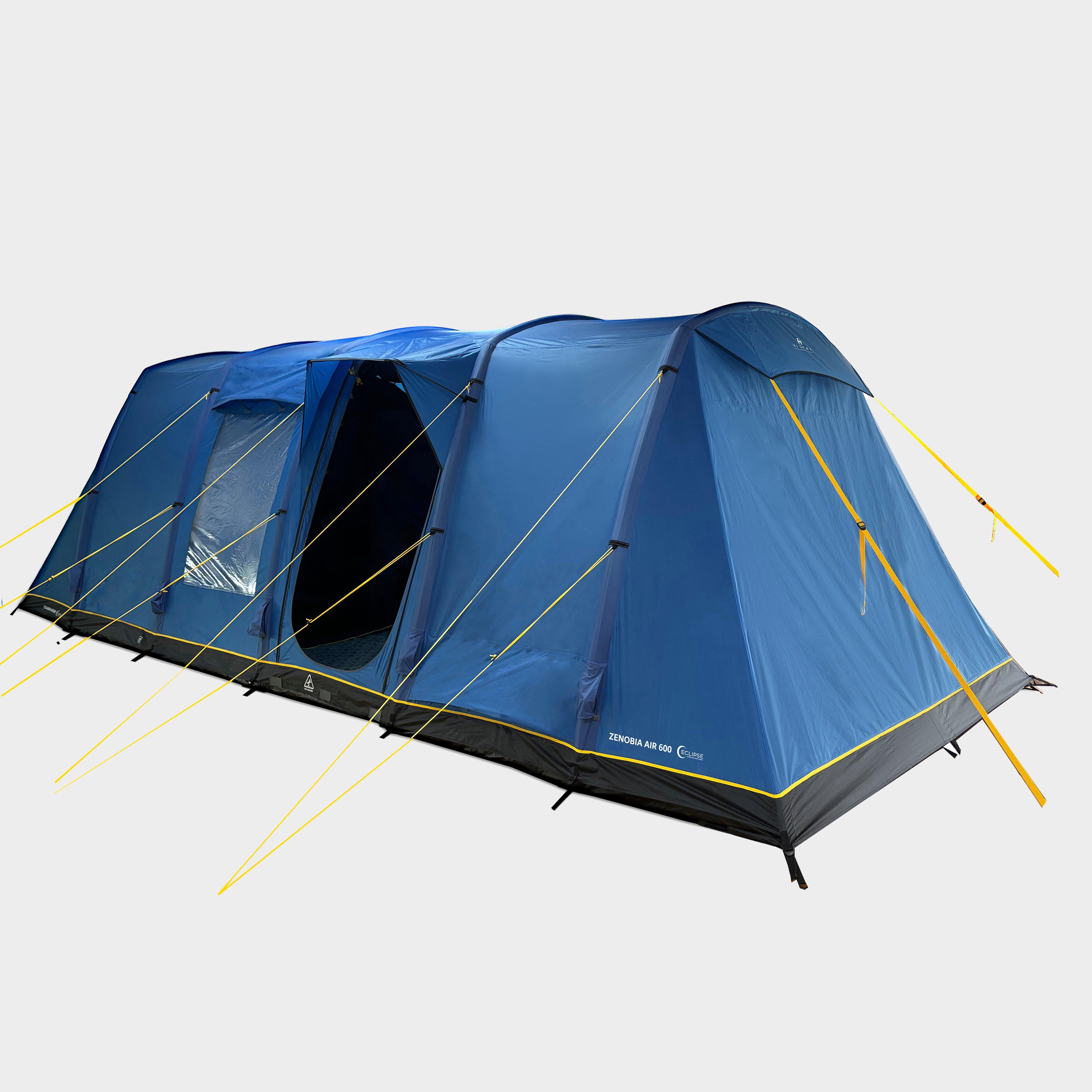 Image of HI-GEAR Zenobia Air Eclipse 6 Person Family Tent, Blue