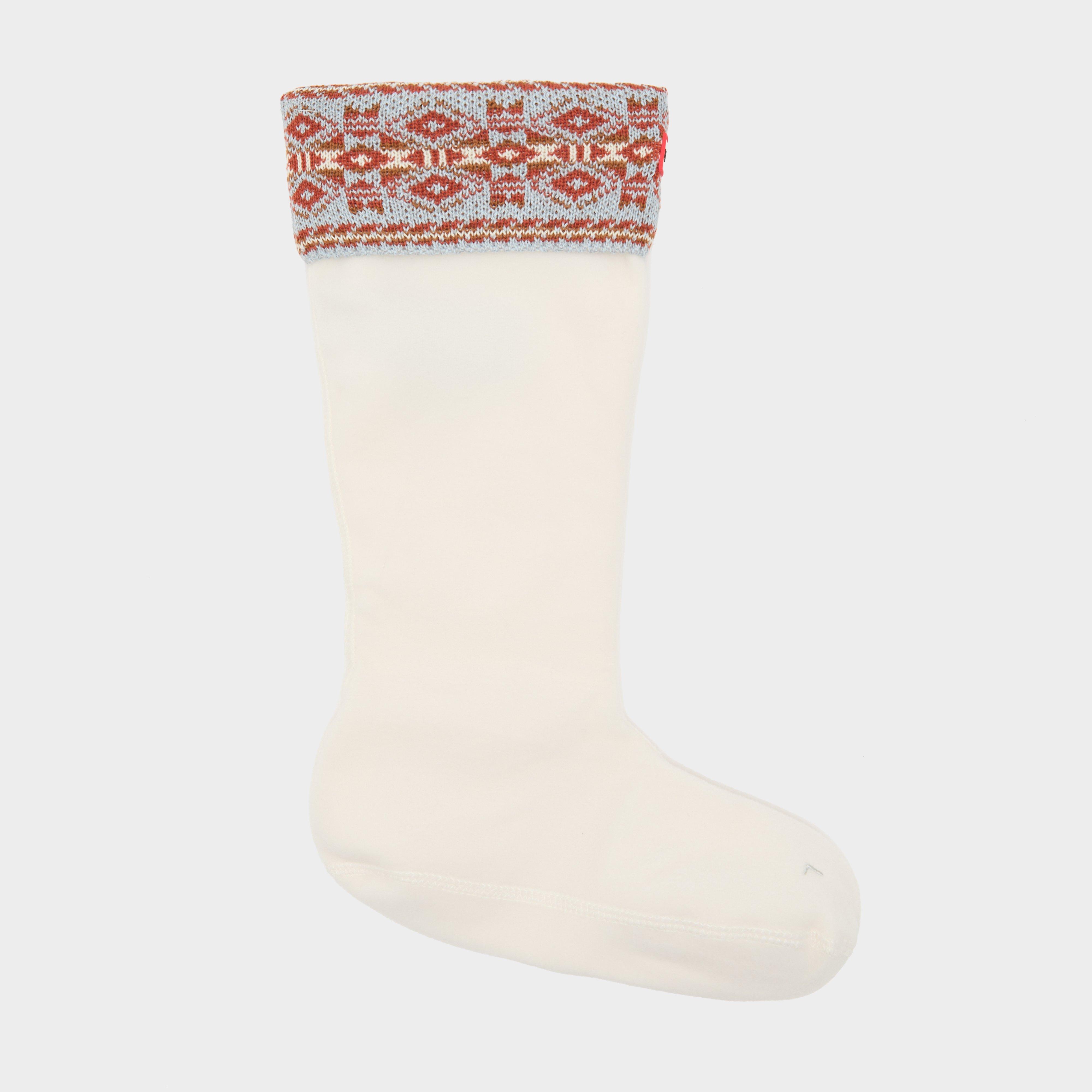 Image of Hunter Unisex Recycled Fairisle Tall Boot Socks