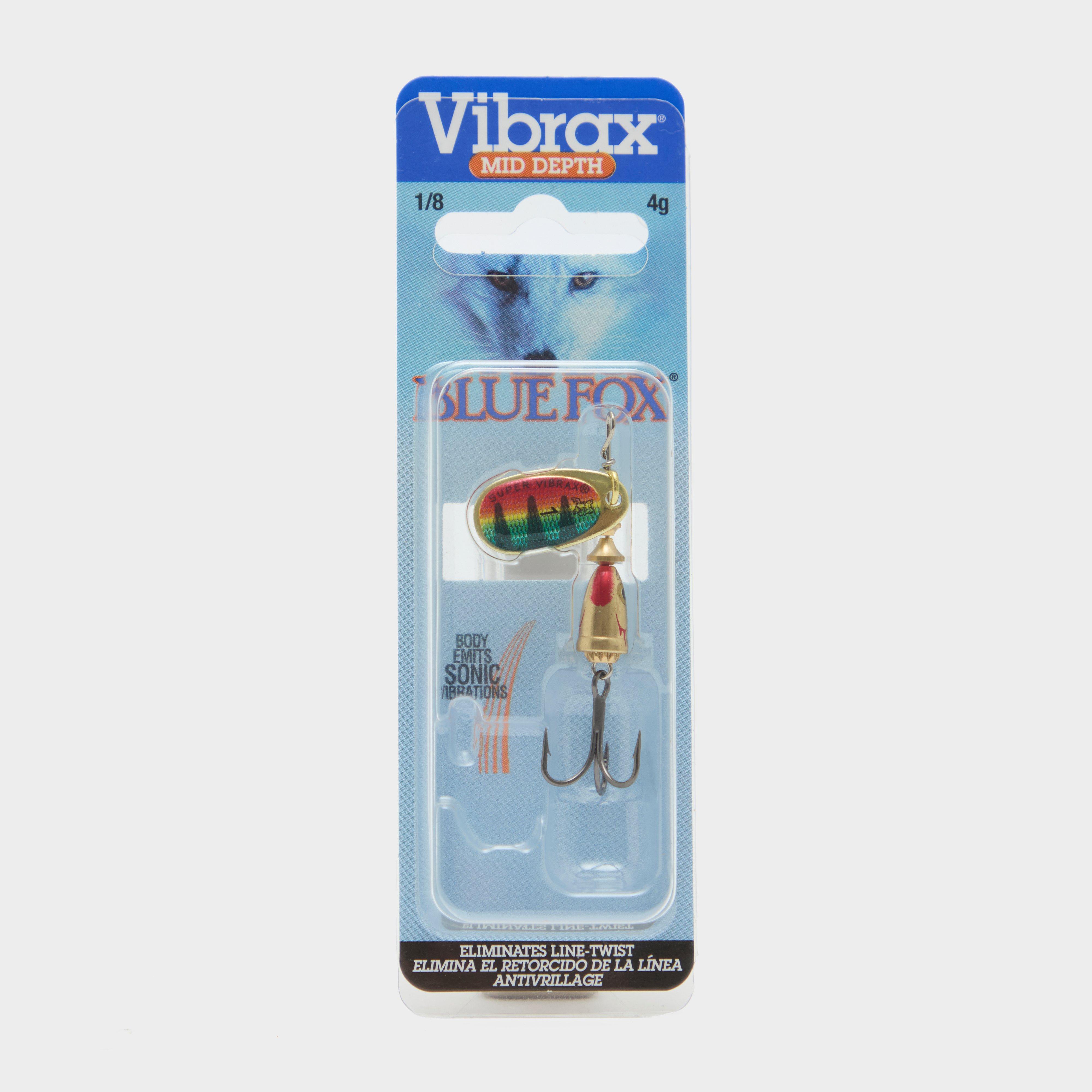 Image of BLUE FOX Vibrax Shad Spinners 4g, Gold