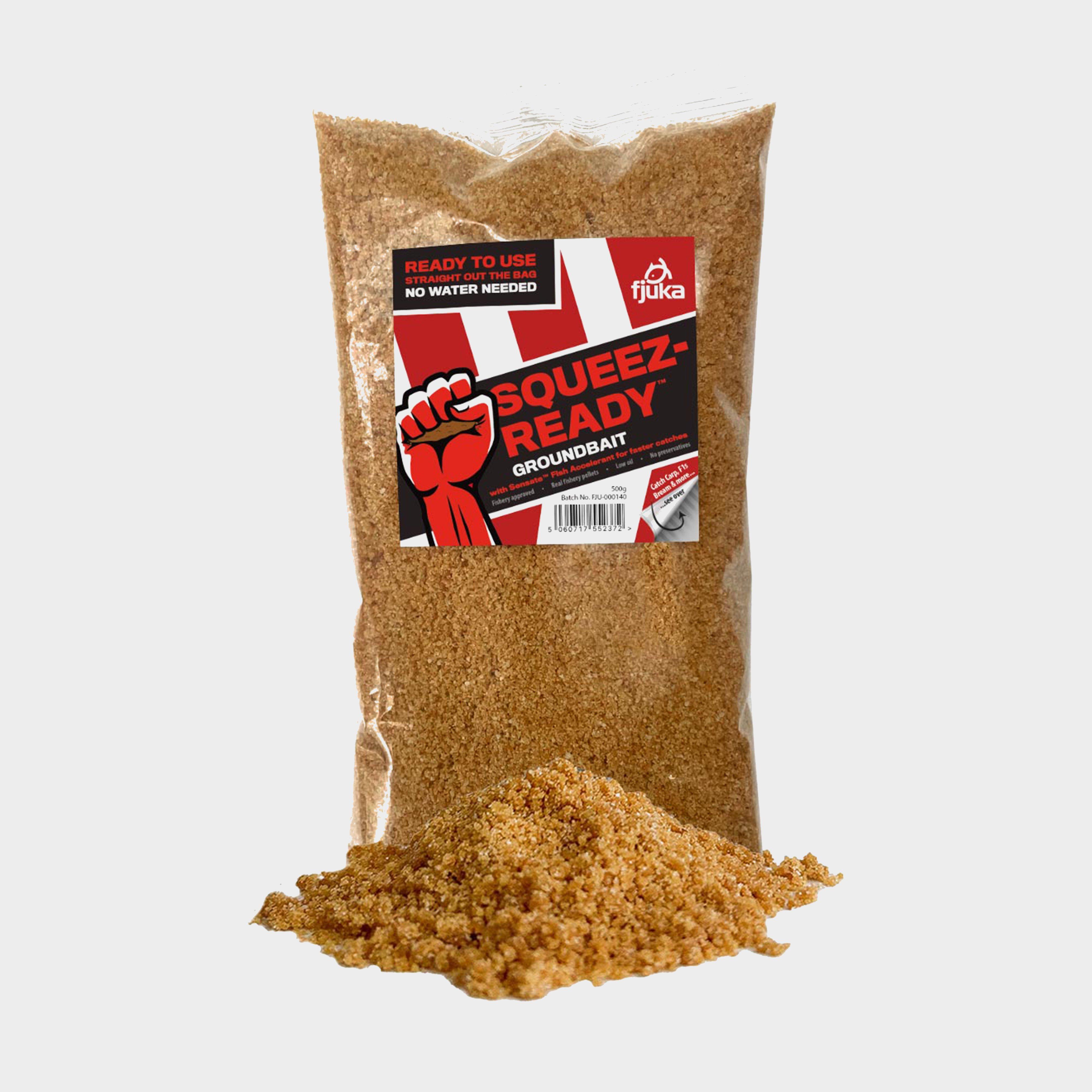 Image of FJUKA BAIT Squeez-Ready Groundbait 500g, Brown