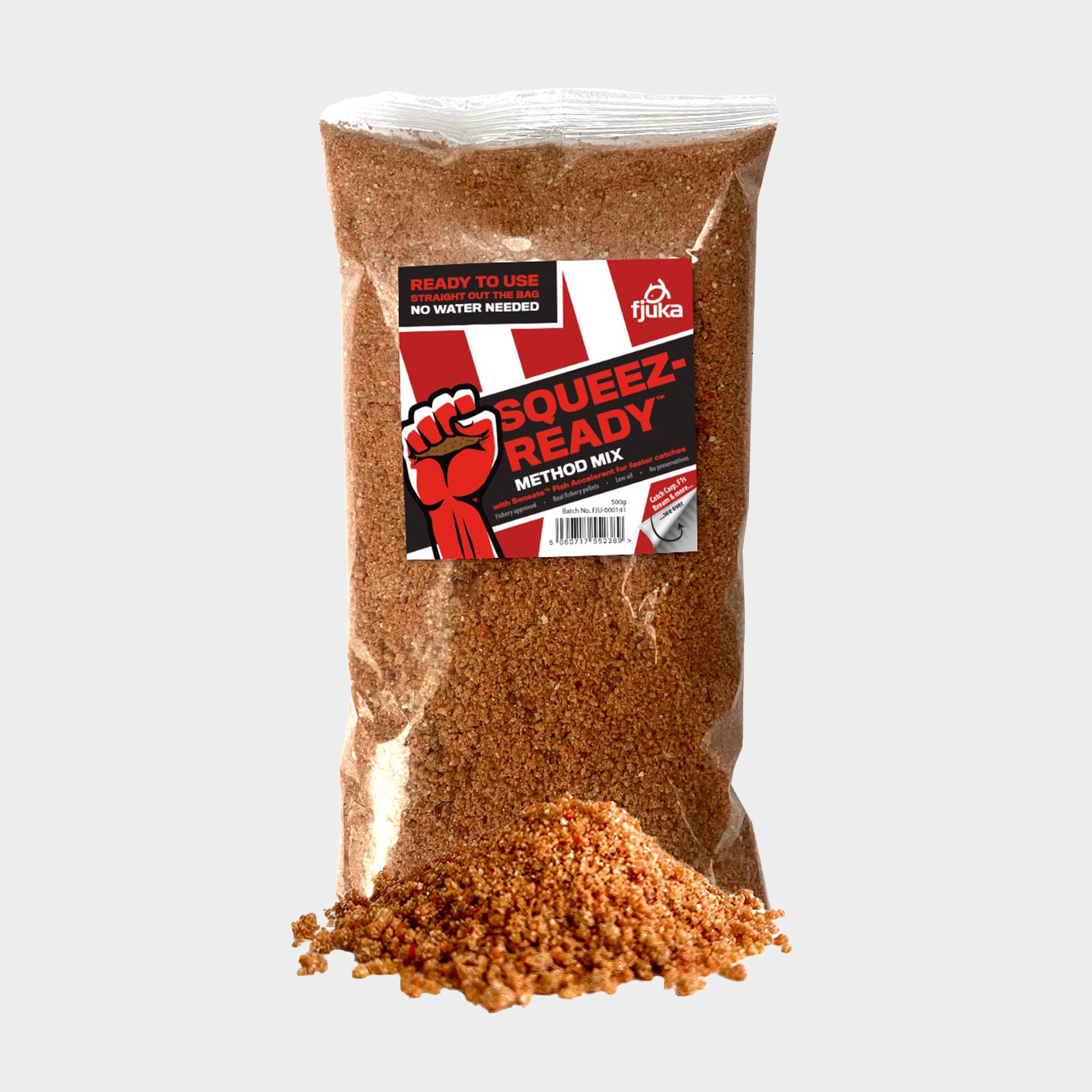 Image of FJUKA BAIT Squeez-Ready Method Mix 500g, Brown